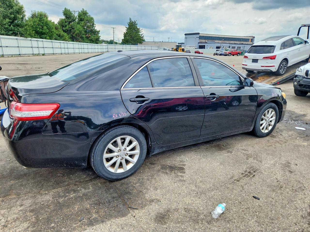 2011 Toyota Camry Xle V6 Black vin: 4T1BK3EK0BU122850