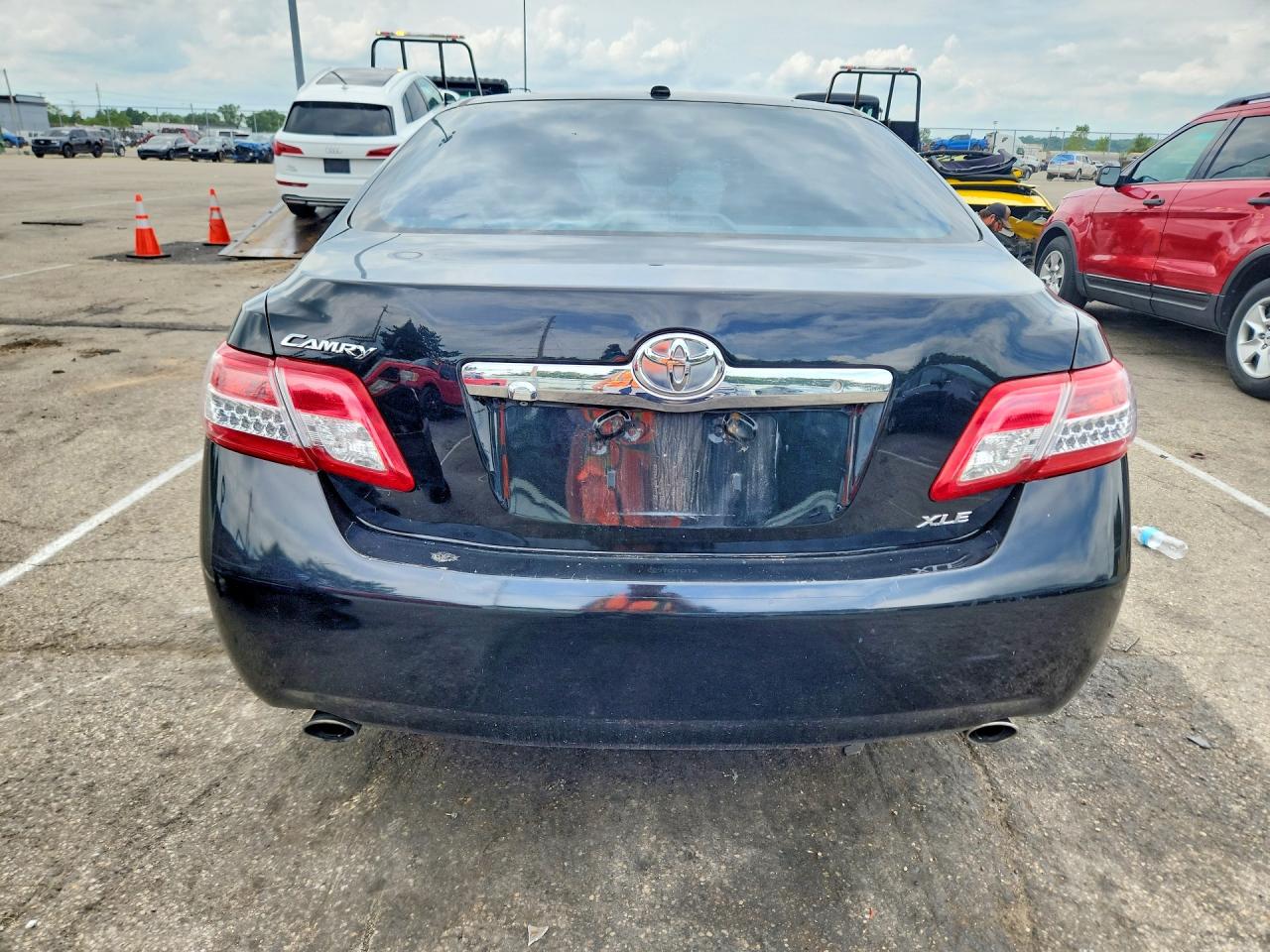 2011 Toyota Camry Xle V6 Black vin: 4T1BK3EK0BU122850