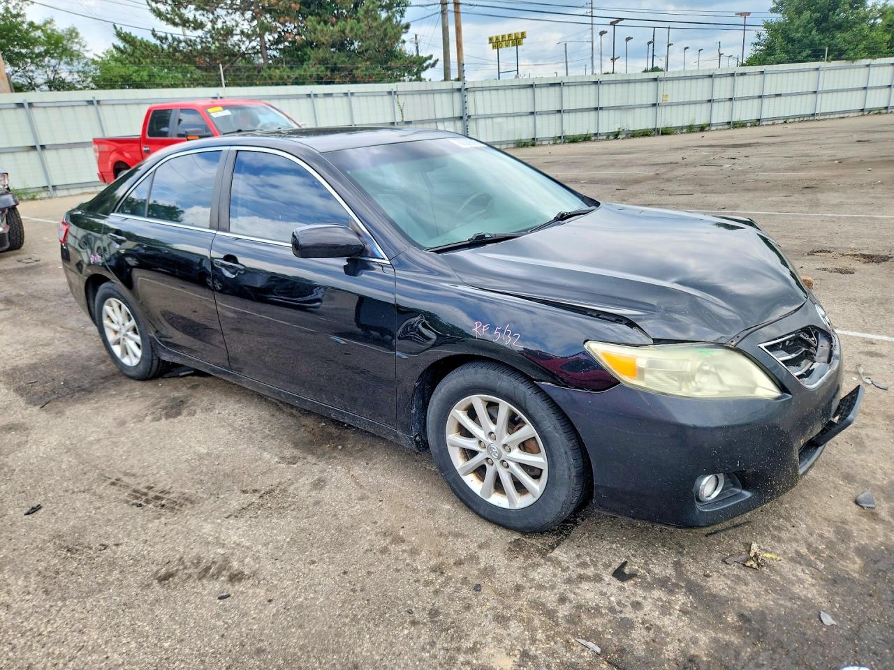 2011 Toyota Camry Xle V6 Black vin: 4T1BK3EK0BU122850