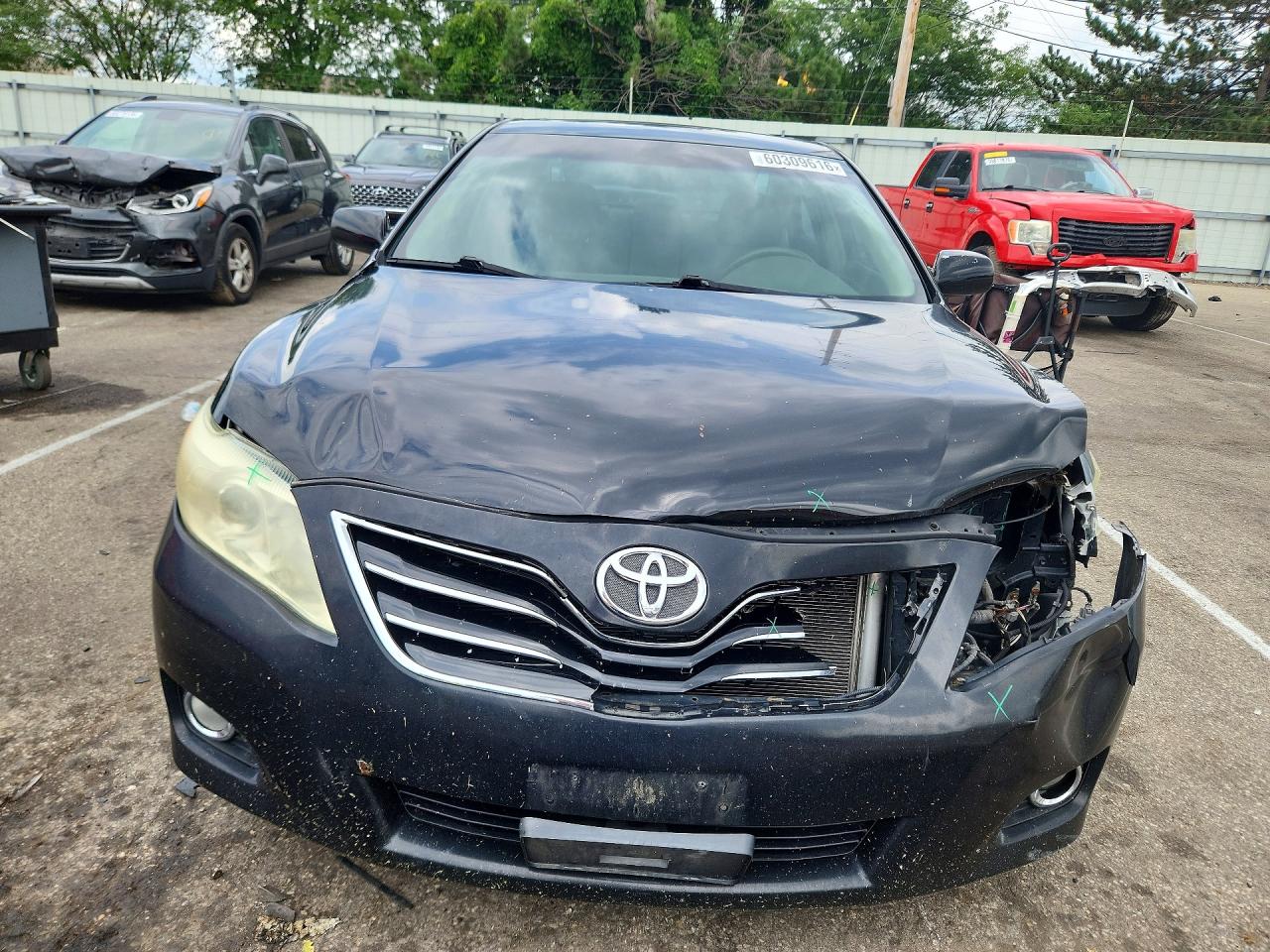 2011 Toyota Camry Xle V6 Black vin: 4T1BK3EK0BU122850
