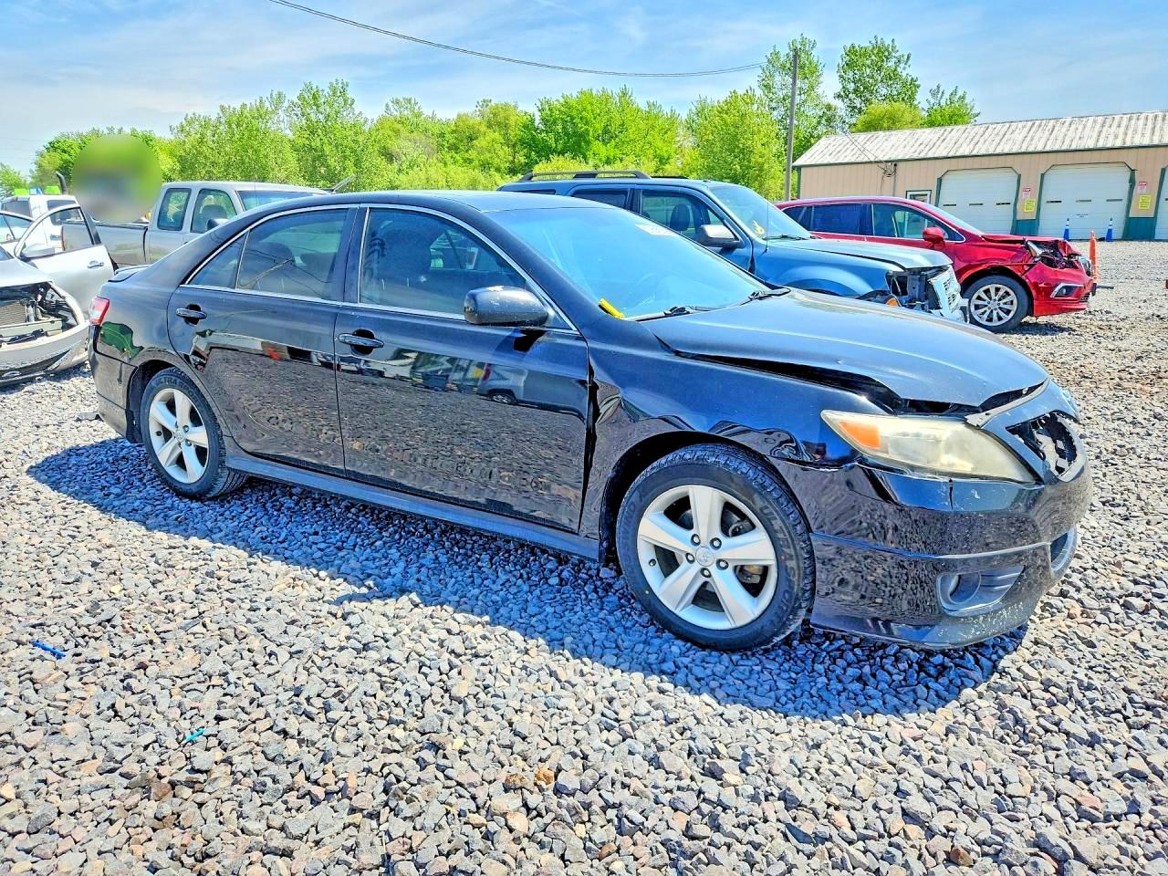 2011 Toyota Camry Se V6 Black vin: 4T1BK3EK0BU123089