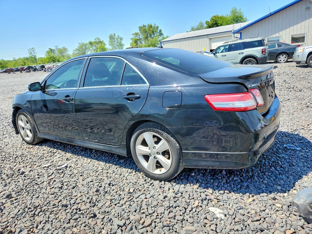 2011 Toyota Camry Se V6 Black vin: 4T1BK3EK0BU123089