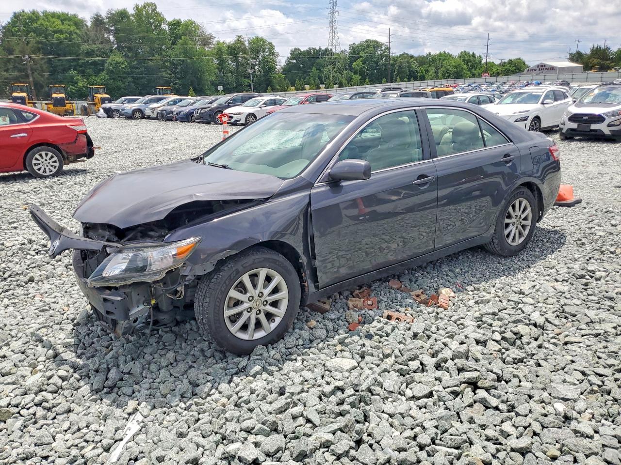 2011 Toyota Camry Gray vin: 4T1BK3EK0BU125716