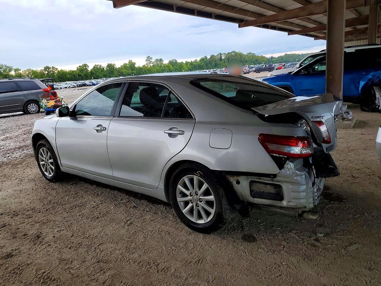 2011 Toyota Camry Xle V6 Silver vin: 4T1BK3EK0BU129295