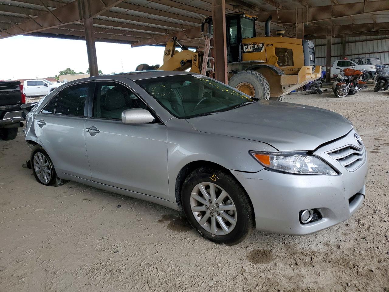 2011 Toyota Camry Xle V6 Silver vin: 4T1BK3EK0BU129295