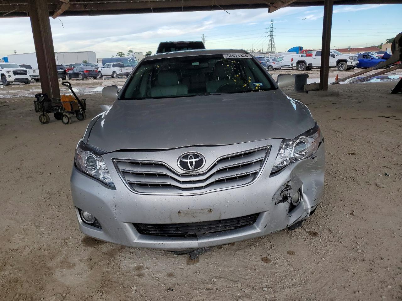 2011 Toyota Camry Xle V6 Silver vin: 4T1BK3EK0BU129295