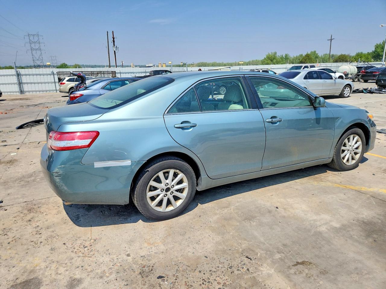 2011 Toyota Camry Xle V6 Teal vin: 4T1BK3EK0BU611250