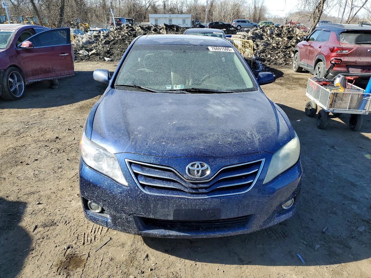 2011 Toyota Camry Se Blue vin: 4T1BK3EK0BU619462