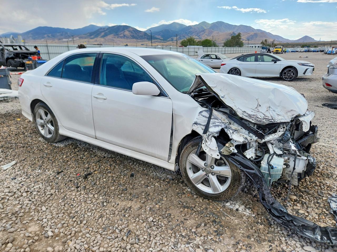 2011 Toyota Camry Se V6 Белый vin: 4T1BK3EK0BU621289