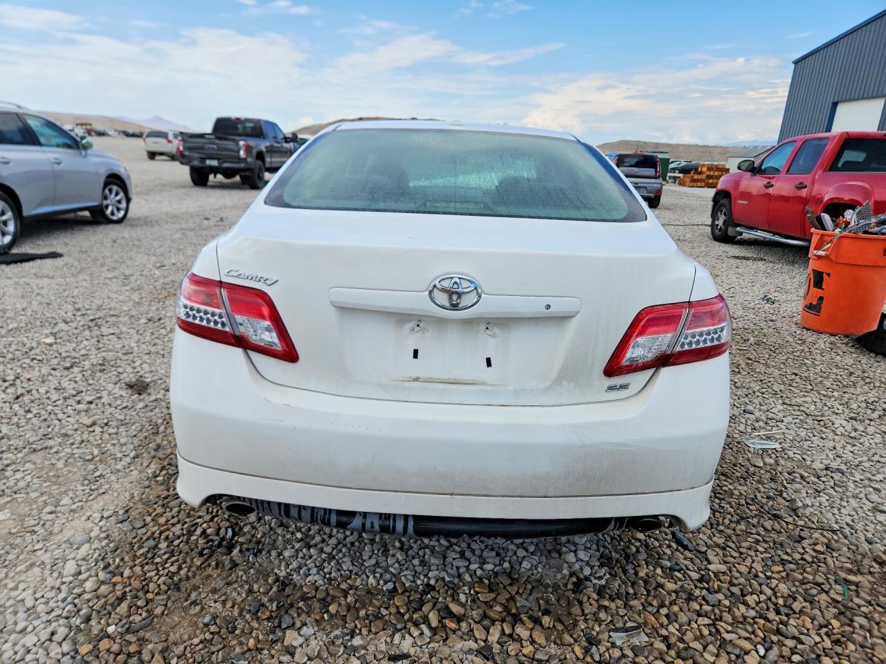 2011 Toyota Camry Se V6 Белый vin: 4T1BK3EK0BU621289