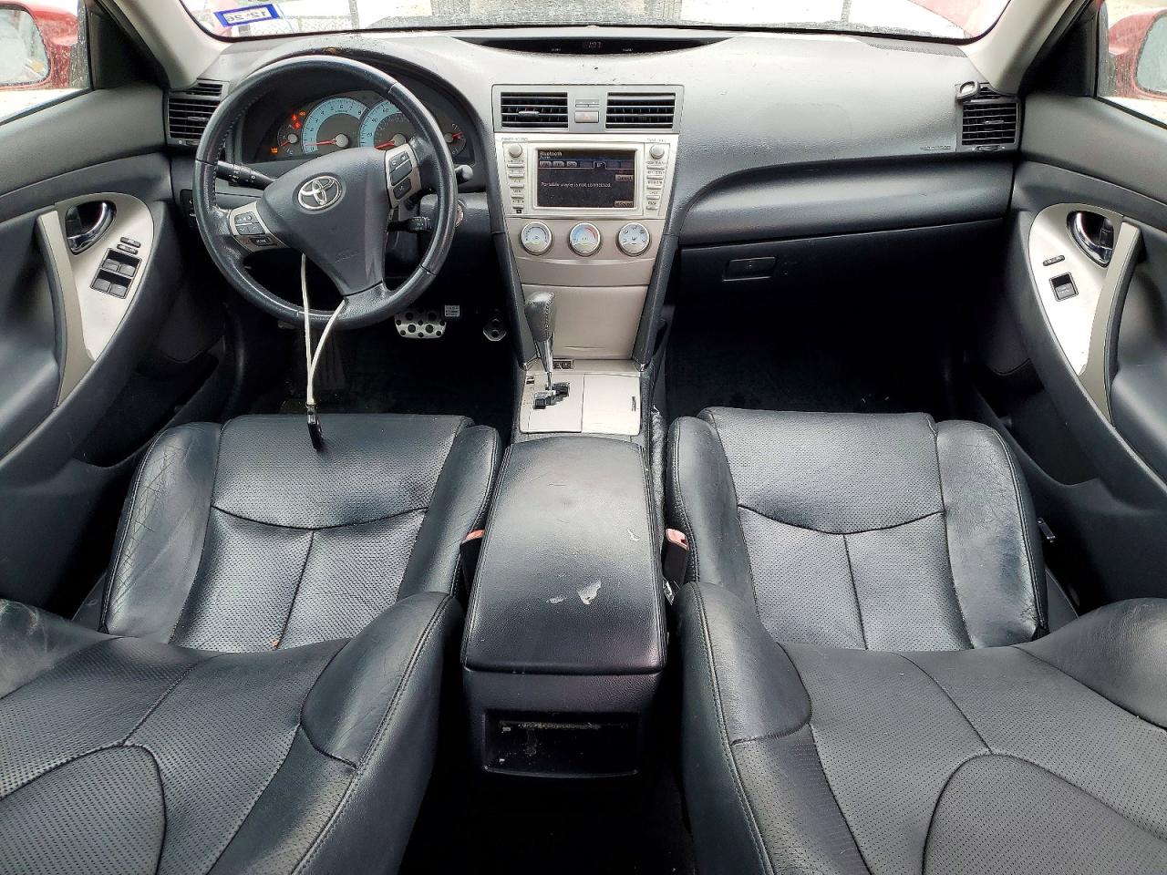 2011 Toyota Camry Se V6 Red vin: 4T1BK3EK0BU623298