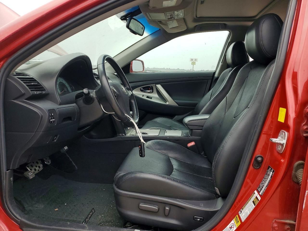 2011 Toyota Camry Se V6 Red vin: 4T1BK3EK0BU623298