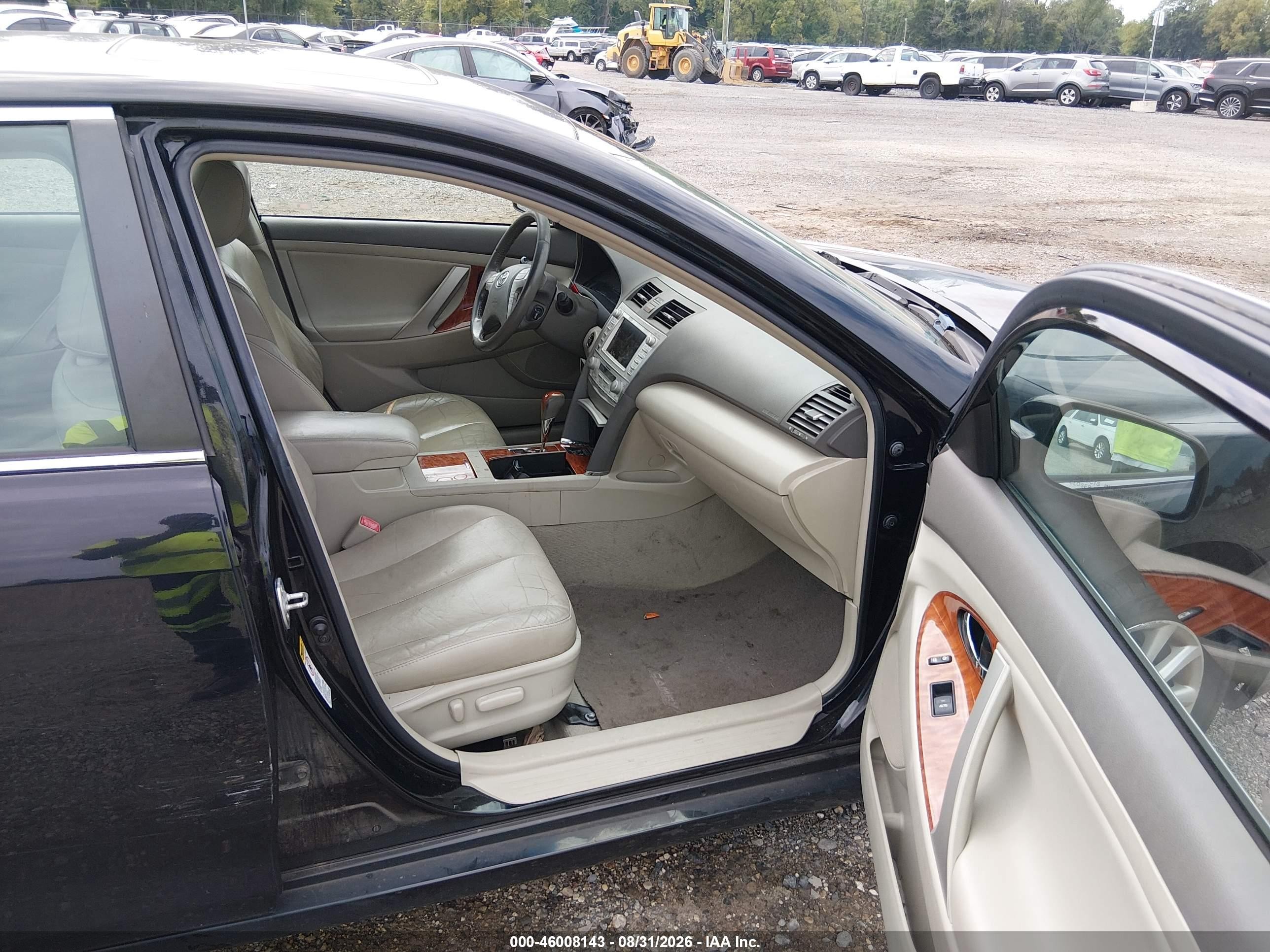 2011 Toyota Camry Xle V6 Black vin: 4T1BK3EK0BU625245