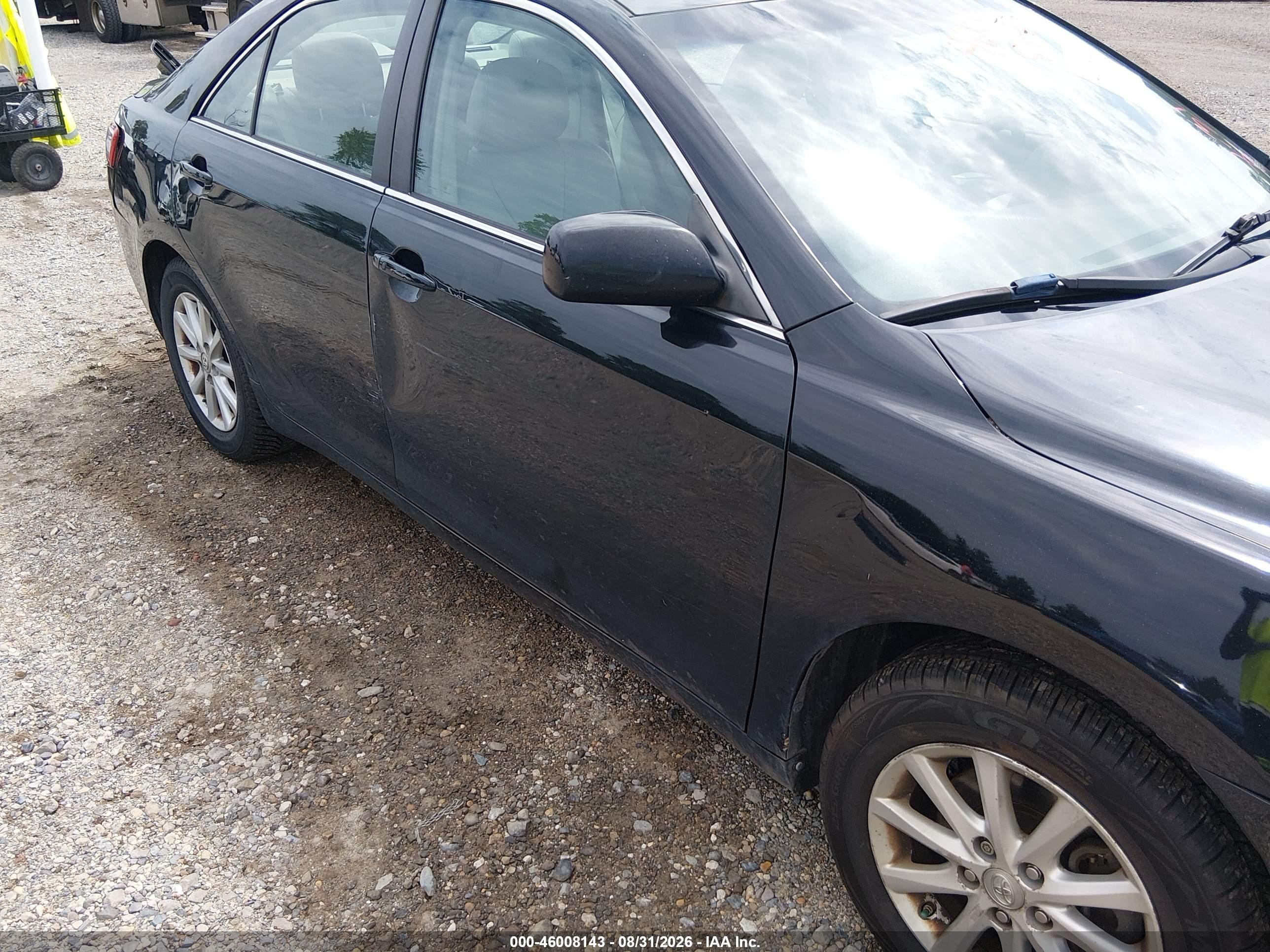2011 Toyota Camry Xle V6 Black vin: 4T1BK3EK0BU625245