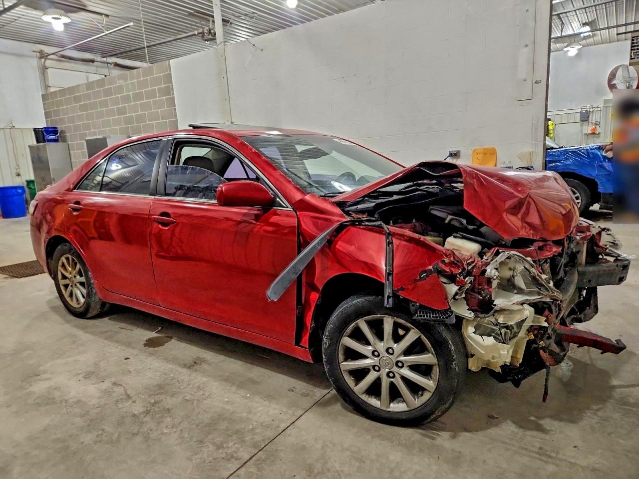 2010 Toyota Camry Se Red vin: 4T1BK3EK1AU107756