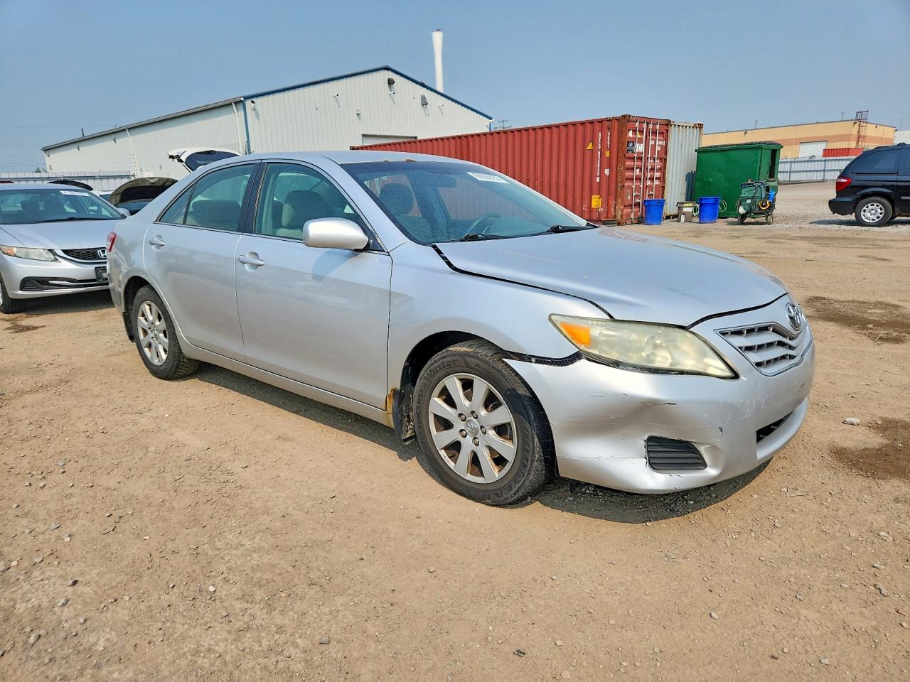 2010 Toyota Camry Le V6 Silver vin: 4T1BK3EK1AU605777