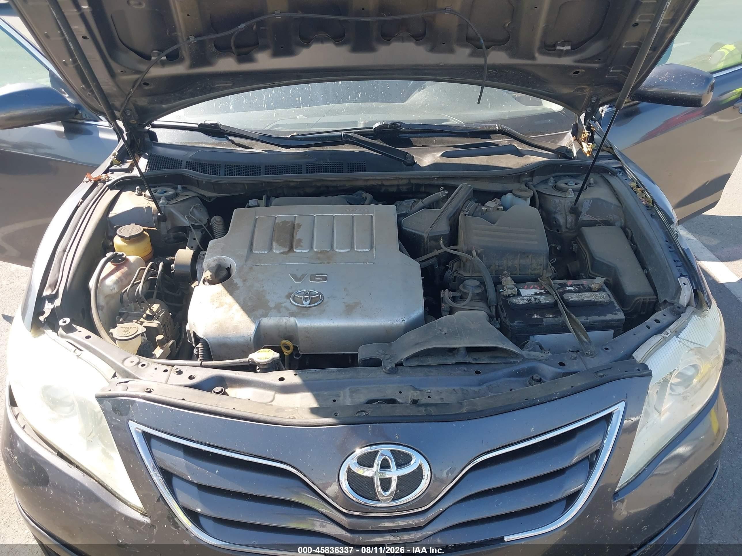 2010 Toyota Camry Se V6 Gray vin: 4T1BK3EK1AU608744