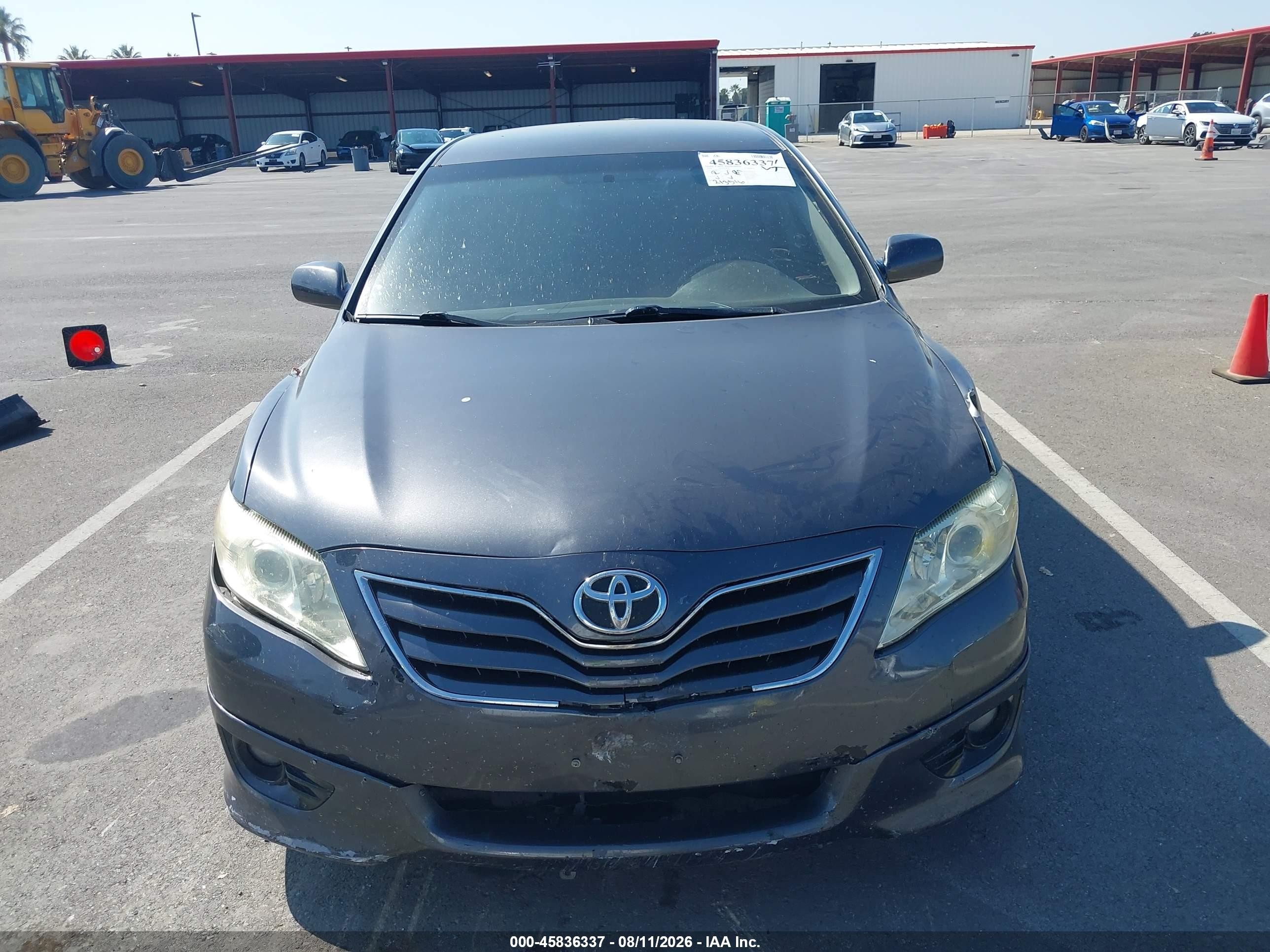 2010 Toyota Camry Se V6 Gray vin: 4T1BK3EK1AU608744