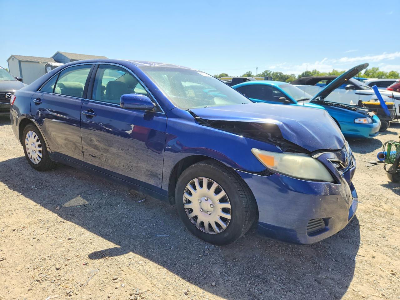 2010 Toyota Camry Le V6 Blue vin: 4T1BK3EK1AU608937