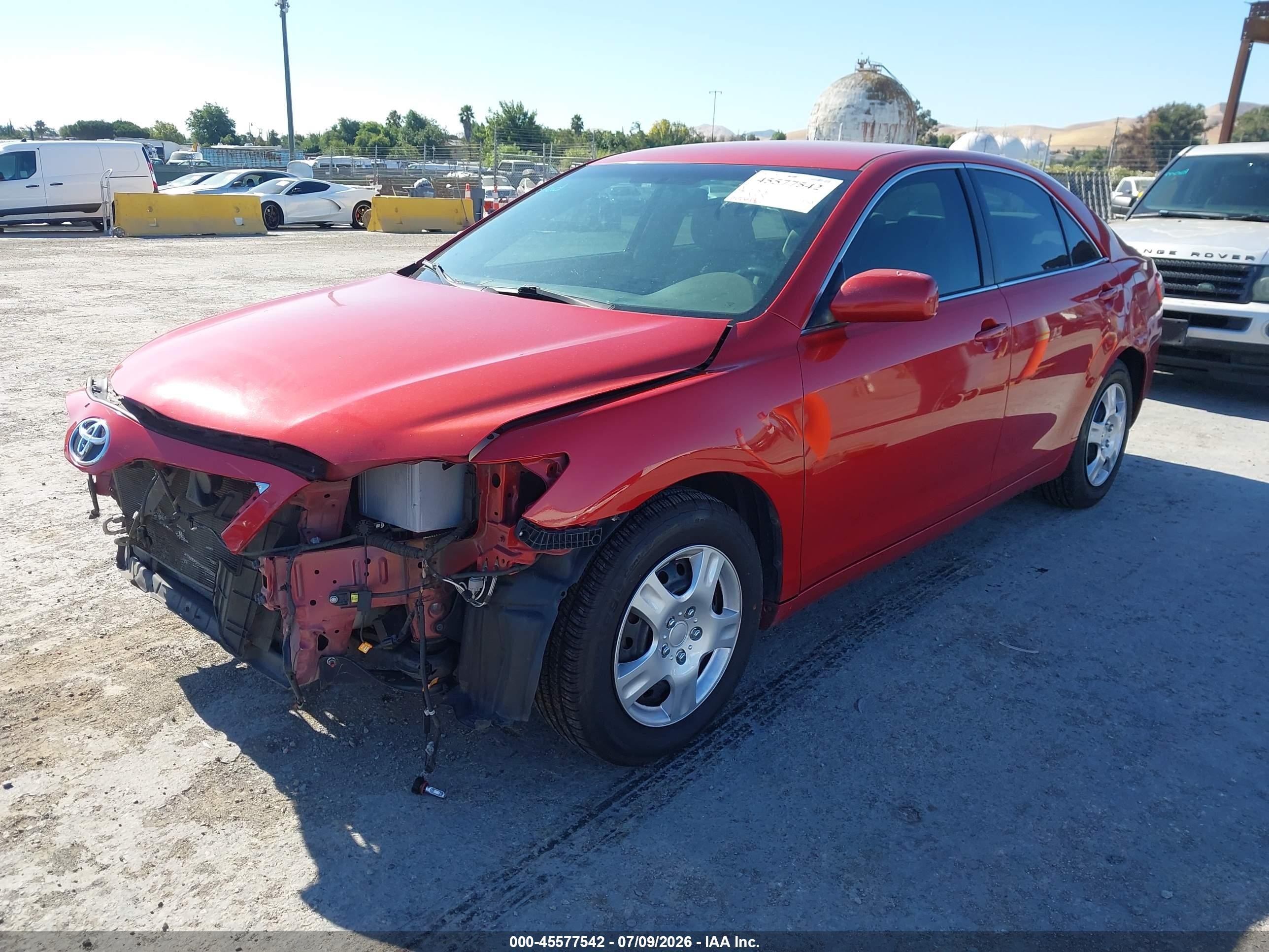 2011 Toyota Camry Le V6 Red vin: 4T1BK3EK1BU119777