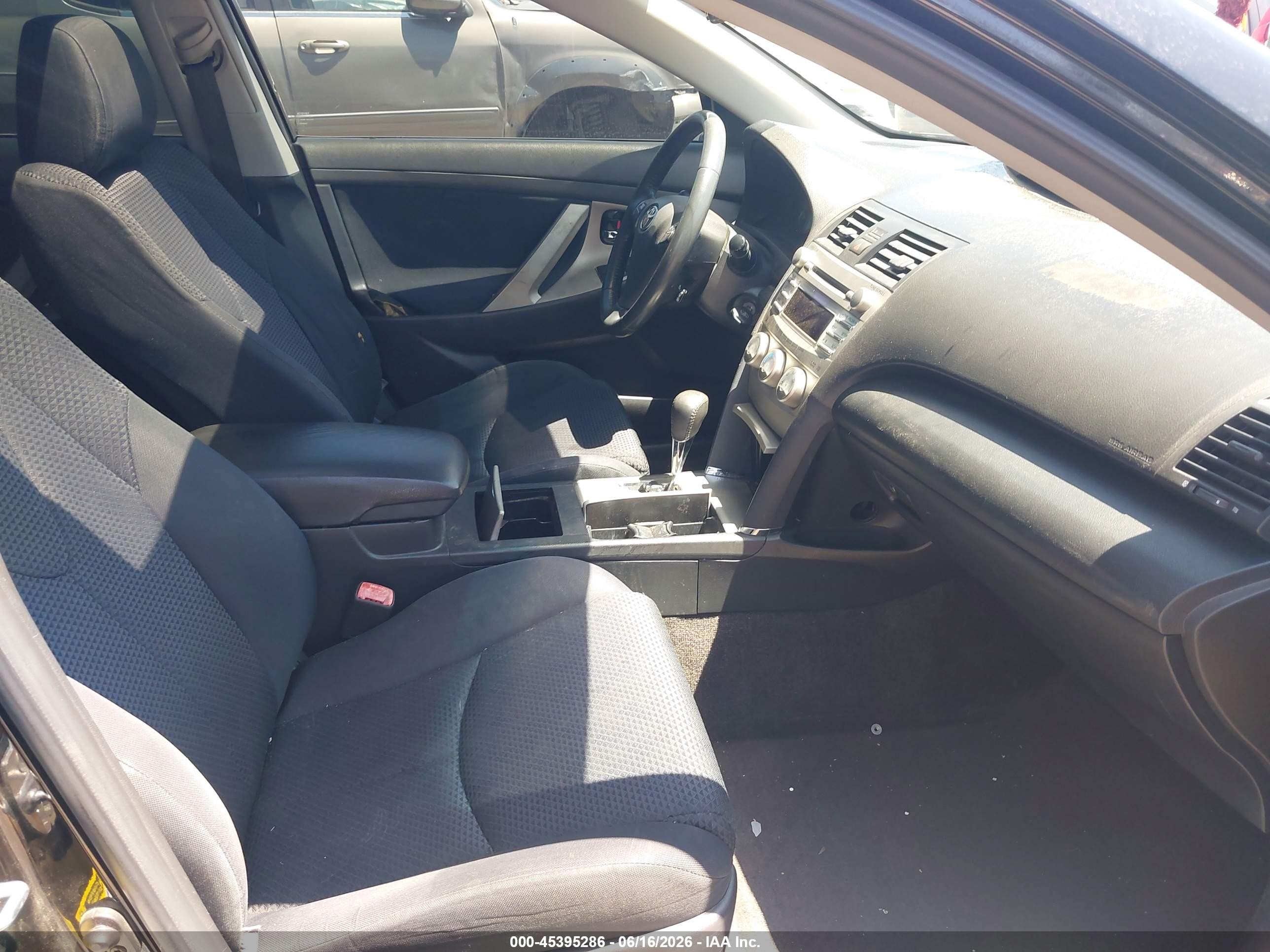 2011 Toyota Camry Se V6 Black vin: 4T1BK3EK1BU125515