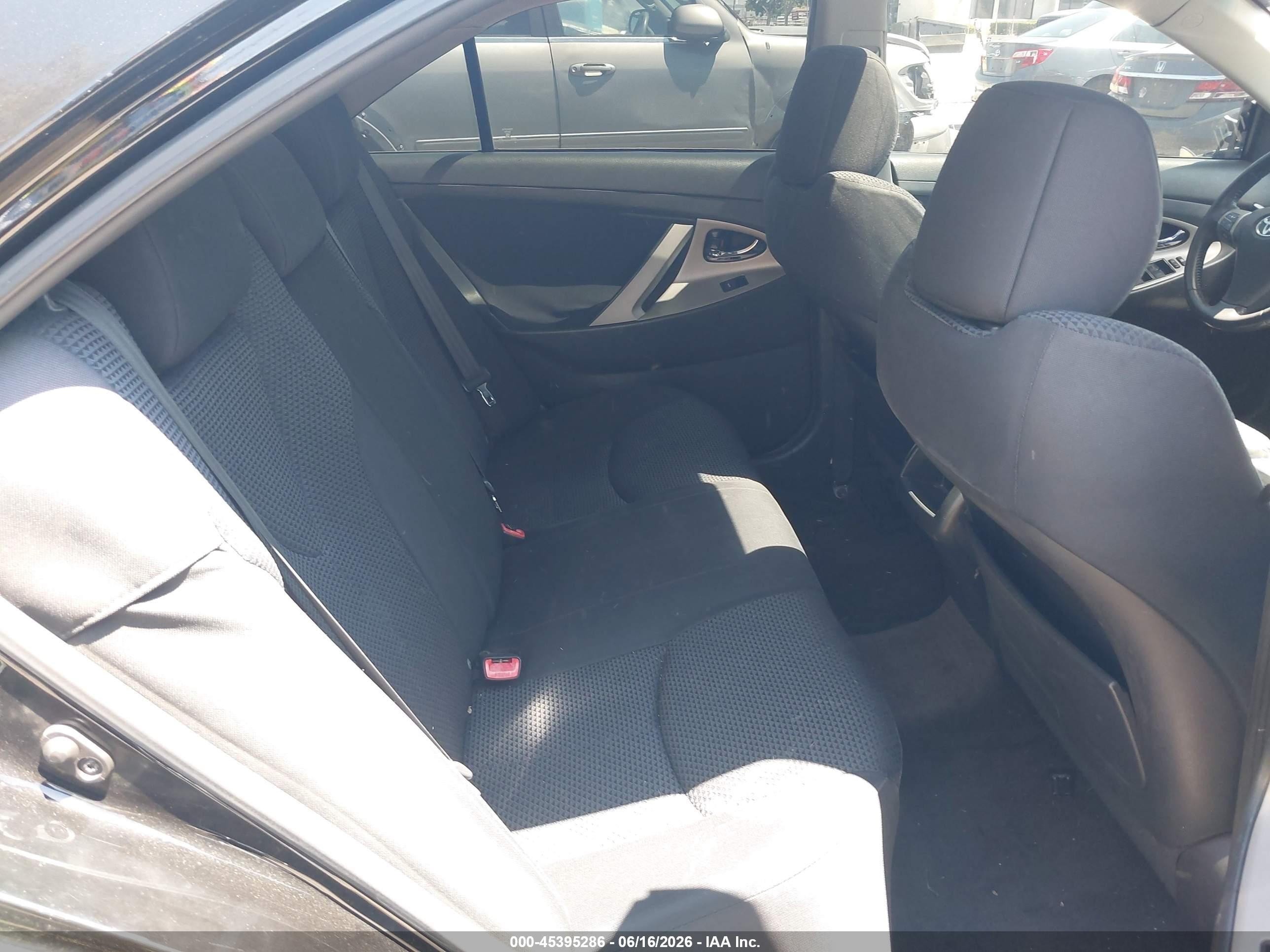 2011 Toyota Camry Se V6 Black vin: 4T1BK3EK1BU125515