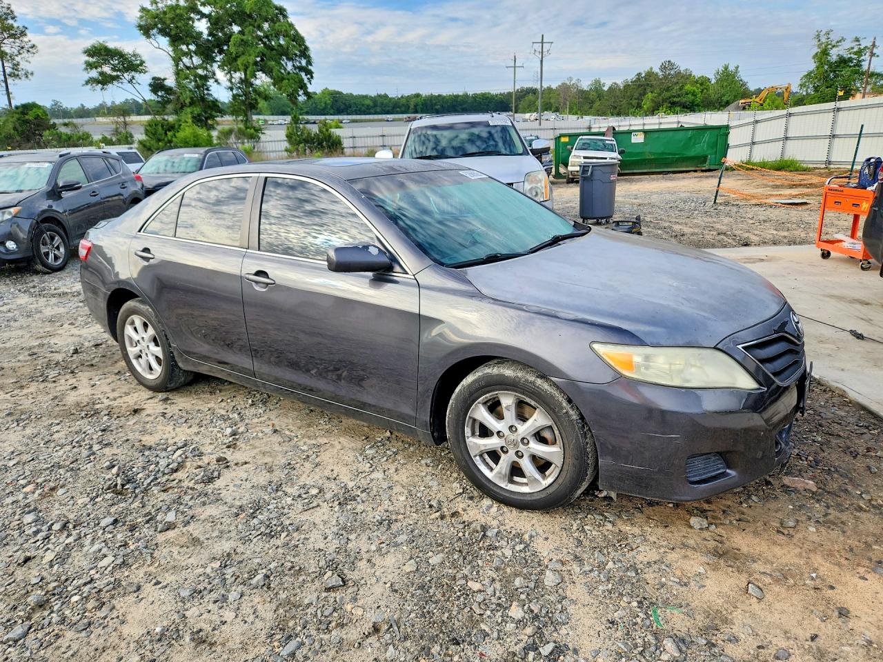 2011 Toyota Camry Le V6 Gray vin: 4T1BK3EK1BU616604