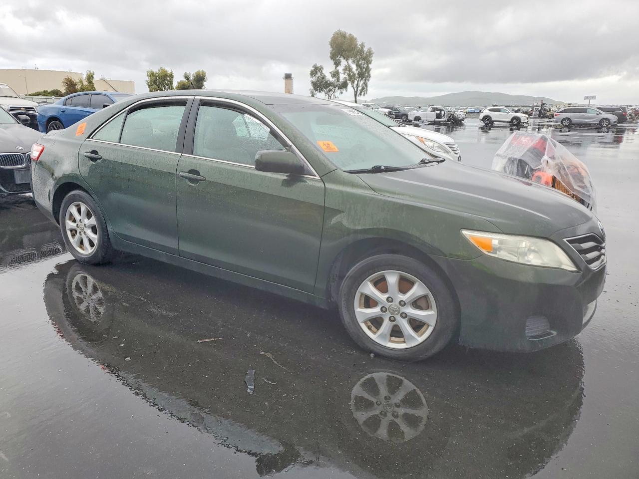 2011 Toyota Camry Le V6 Green vin: 4T1BK3EK1BU629546