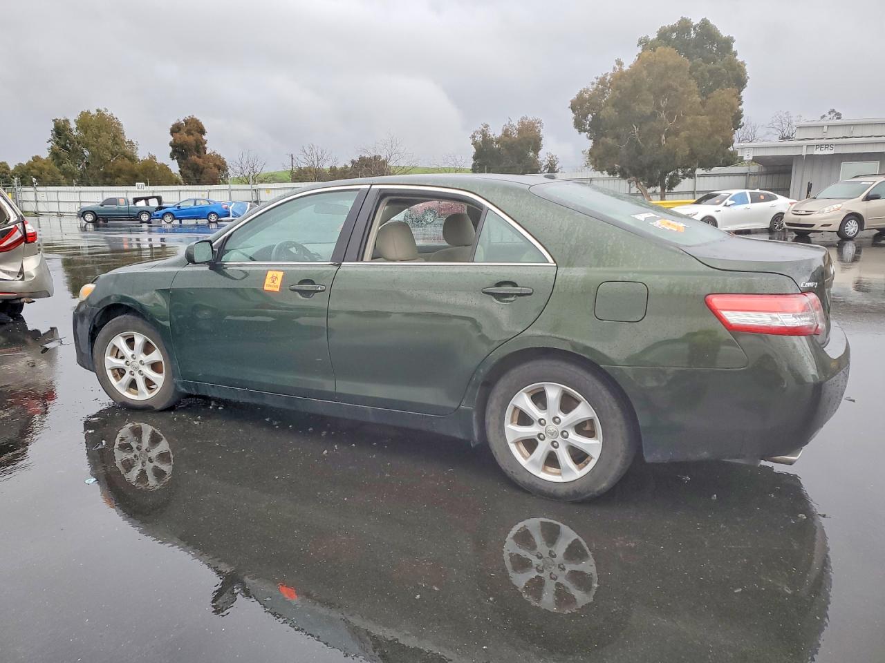 2011 Toyota Camry Le V6 Green vin: 4T1BK3EK1BU629546