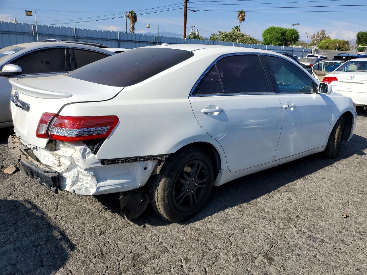 2011 Toyota Camry Xle V6 White vin: 4T1BK3EK1BU629627