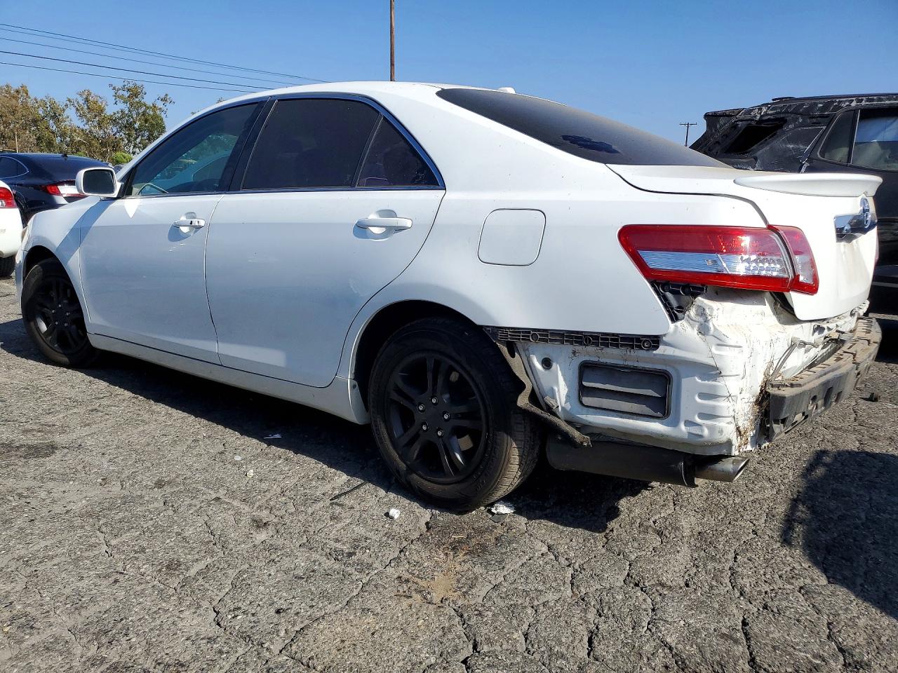 2011 Toyota Camry Xle V6 White vin: 4T1BK3EK1BU629627