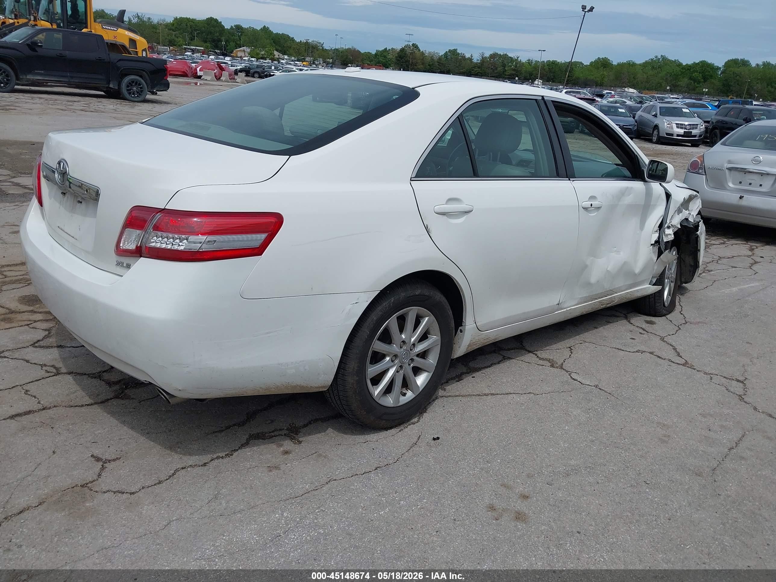2011 Toyota Camry Xle V6 Gray vin: 4T1BK3EK1BU630342