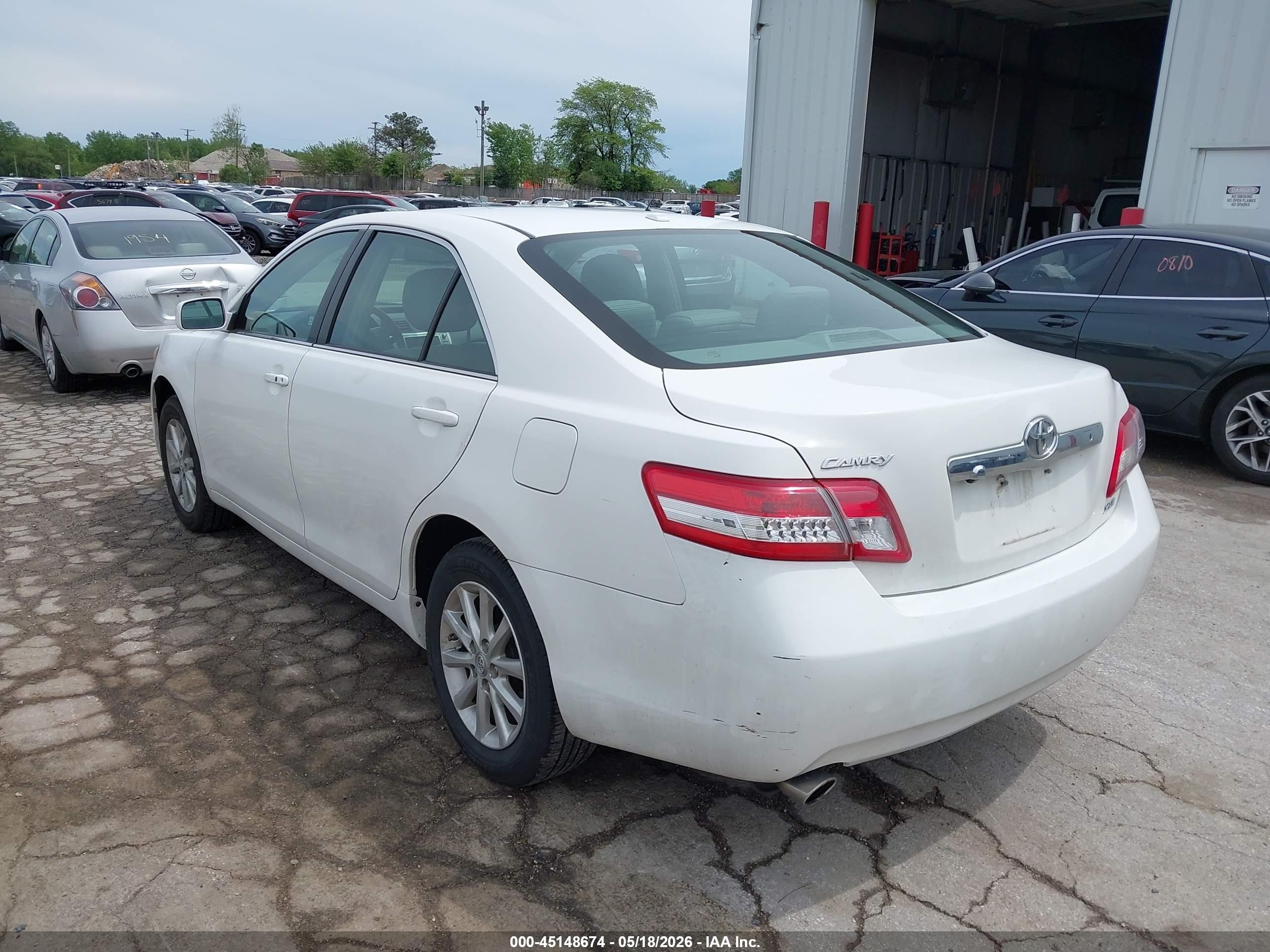 2011 Toyota Camry Xle V6 Gray vin: 4T1BK3EK1BU630342