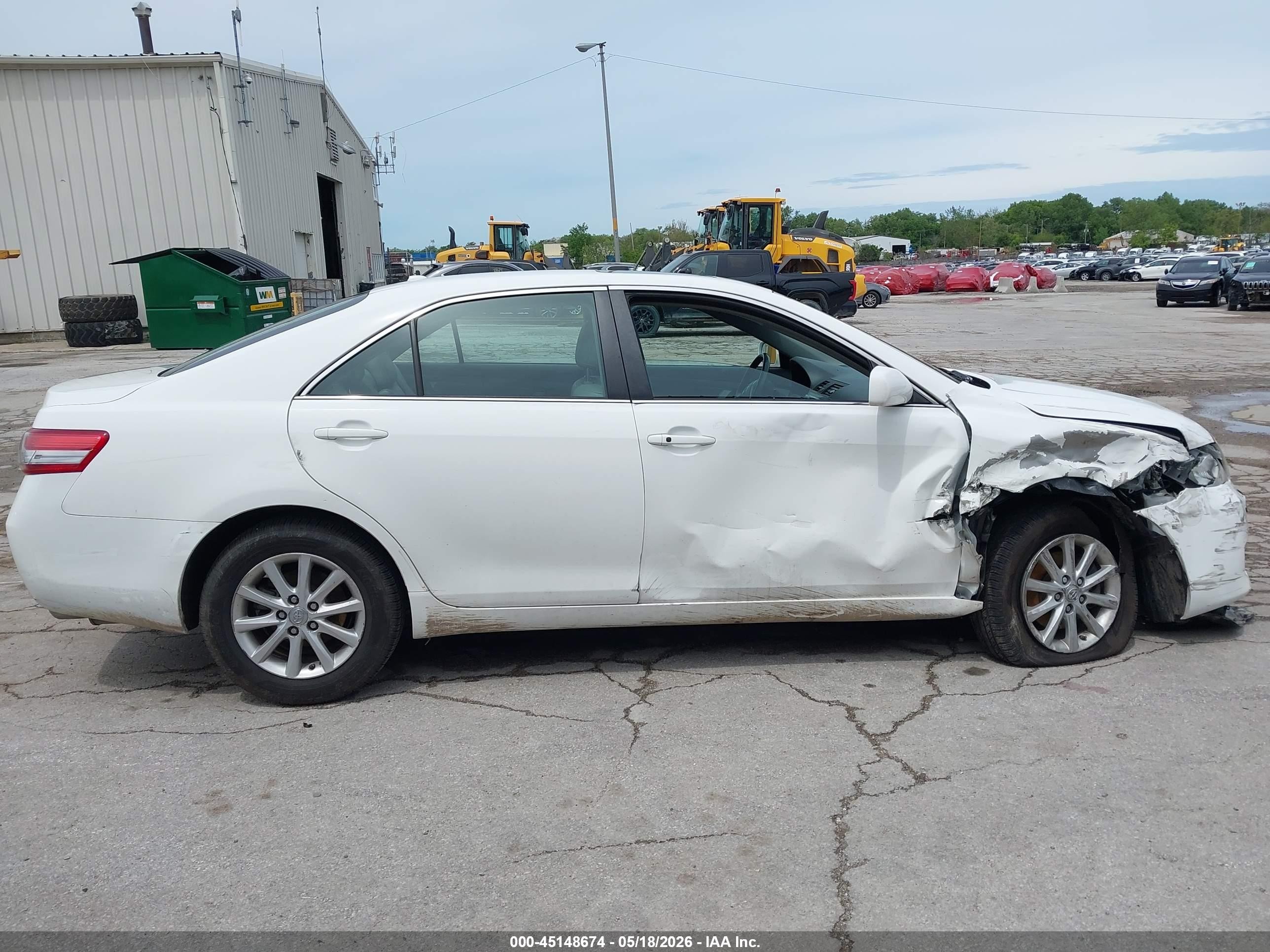 2011 Toyota Camry Xle V6 Gray vin: 4T1BK3EK1BU630342