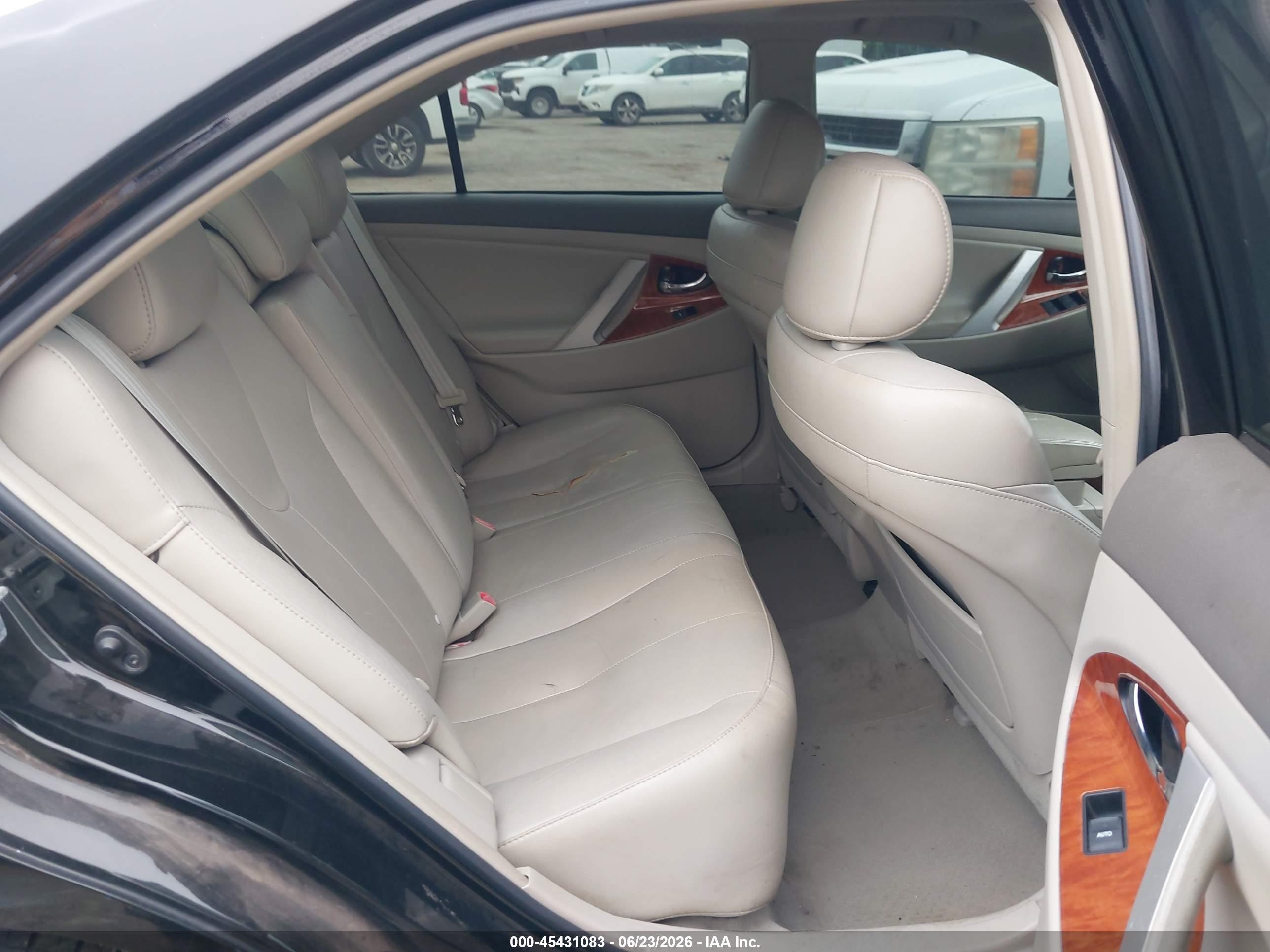 2011 Toyota Camry Xle V6 Черный vin: 4T1BK3EK1BU631829