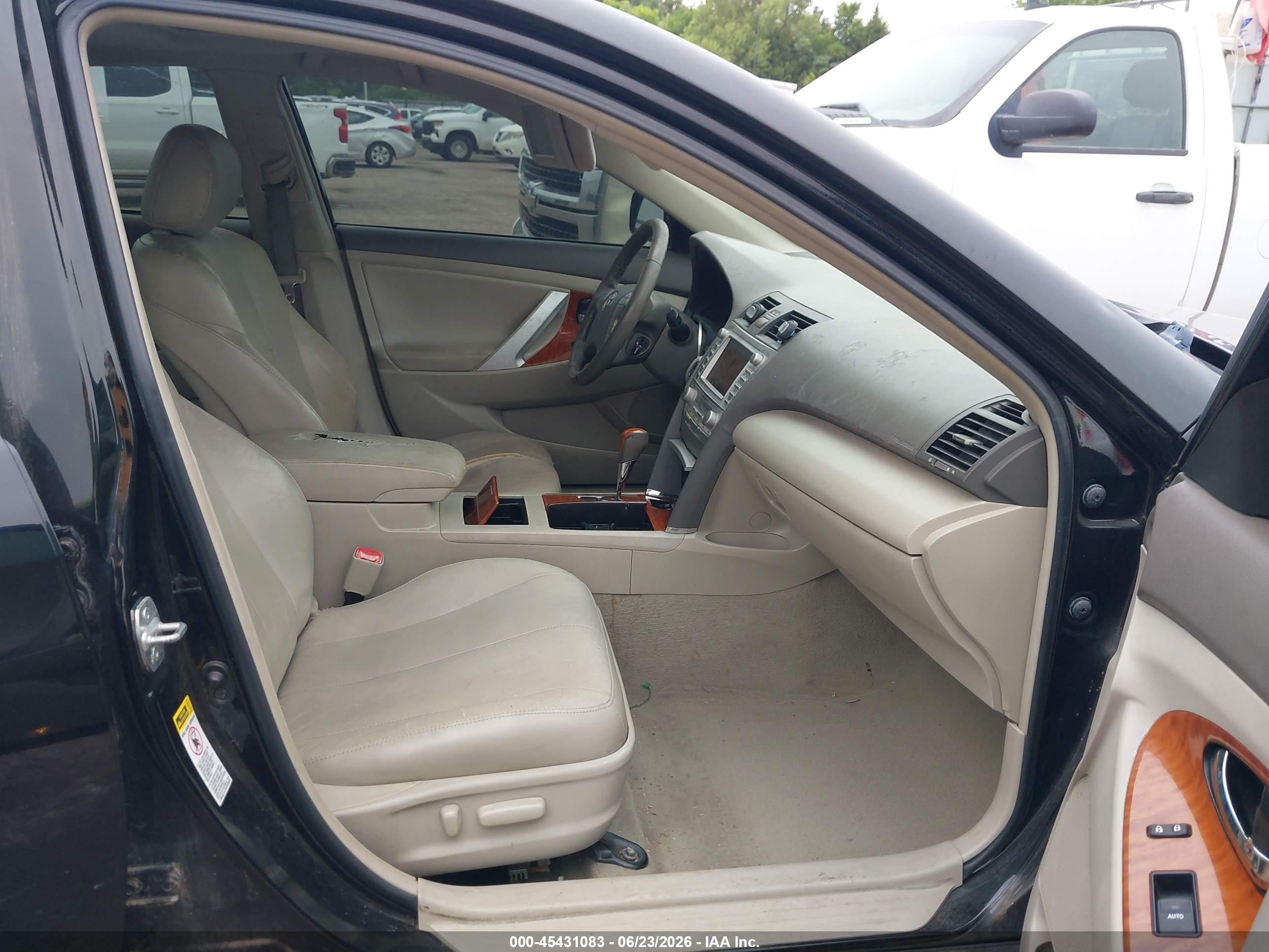 2011 Toyota Camry Xle V6 Черный vin: 4T1BK3EK1BU631829