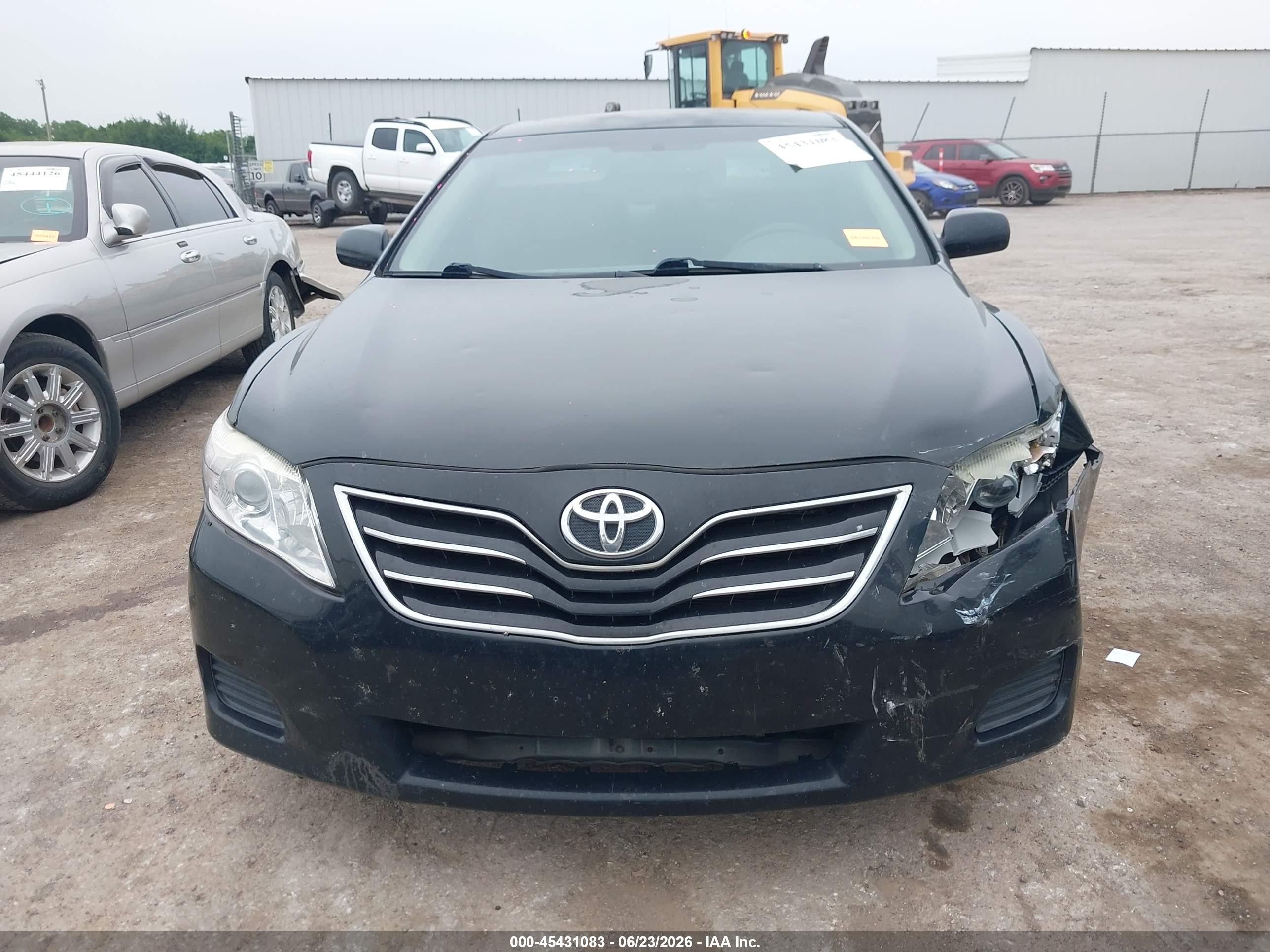 2011 Toyota Camry Xle V6 Черный vin: 4T1BK3EK1BU631829