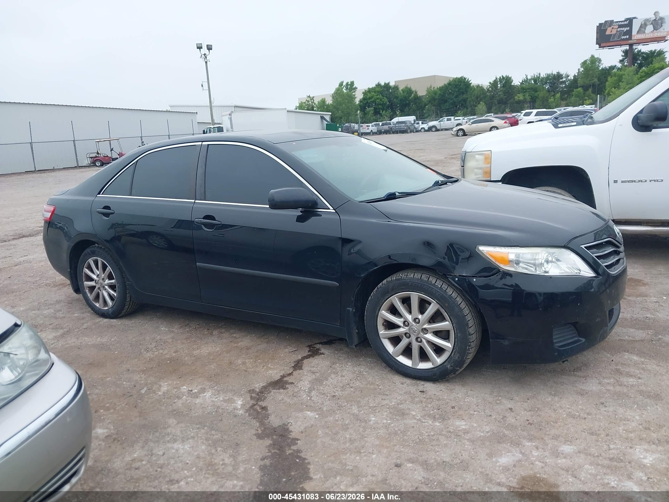 2011 Toyota Camry Xle V6 Черный vin: 4T1BK3EK1BU631829