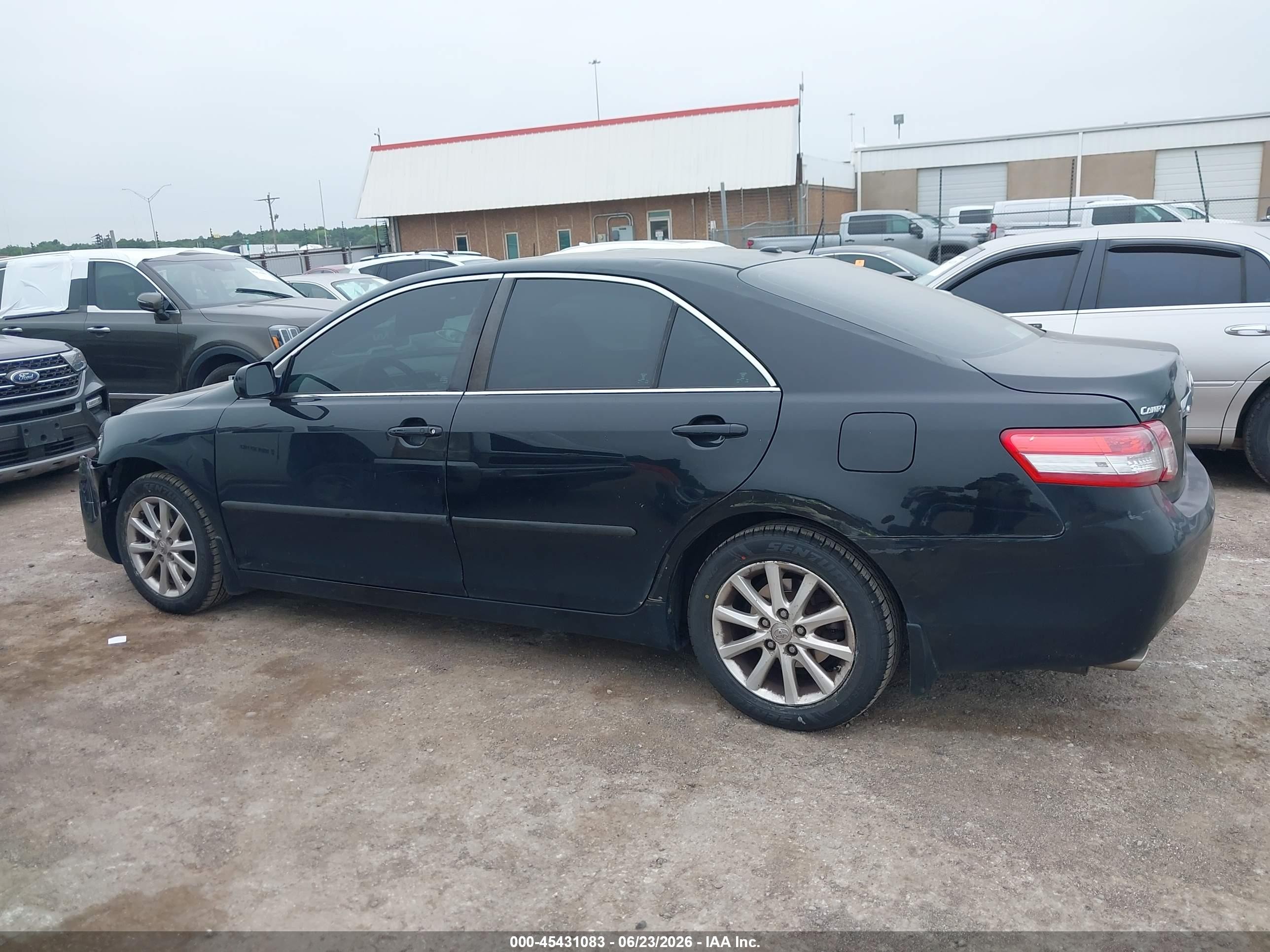 2011 Toyota Camry Xle V6 Черный vin: 4T1BK3EK1BU631829