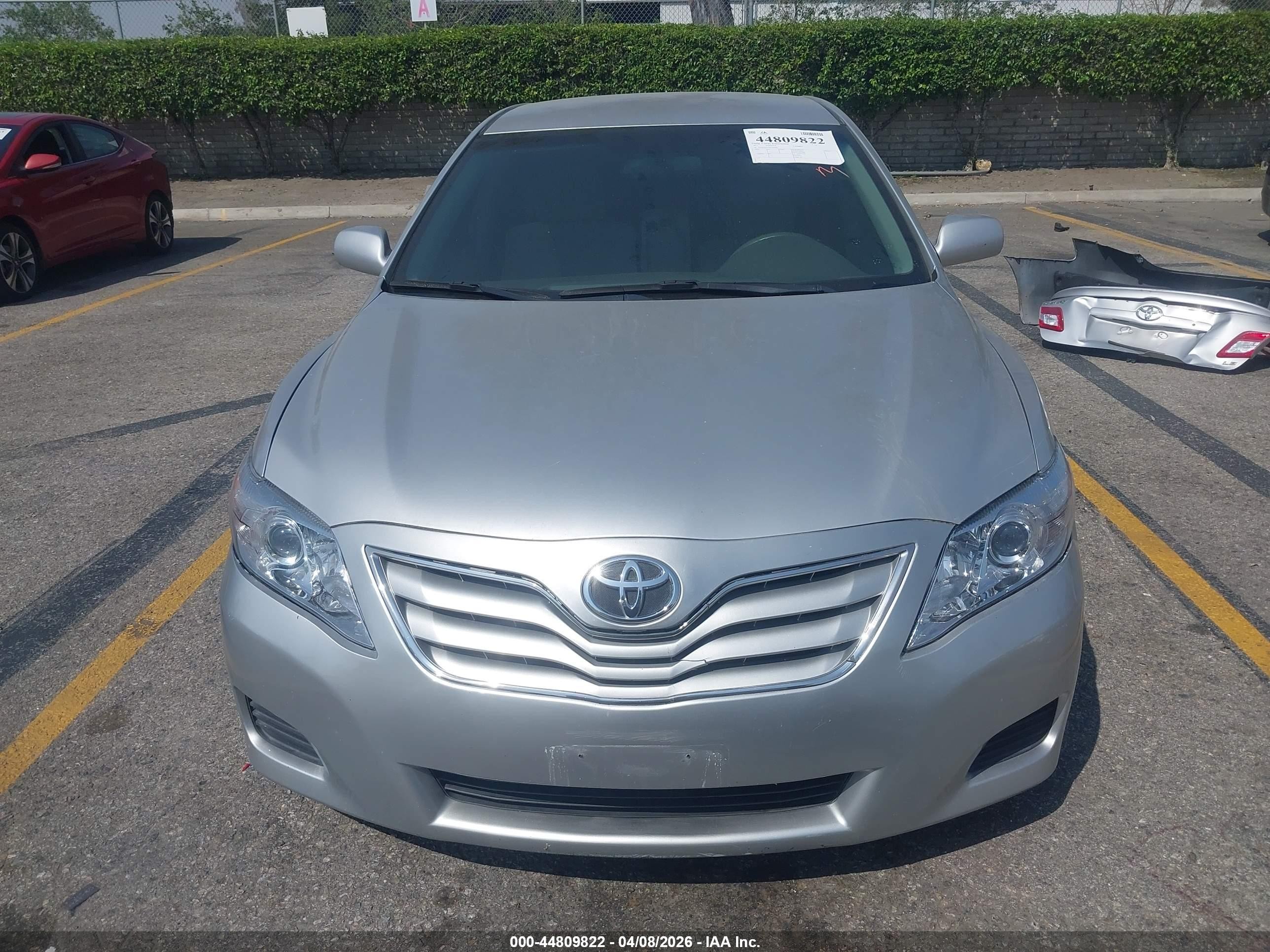 2011 Toyota Camry Le V6 Silver vin: 4T1BK3EK2BU116905