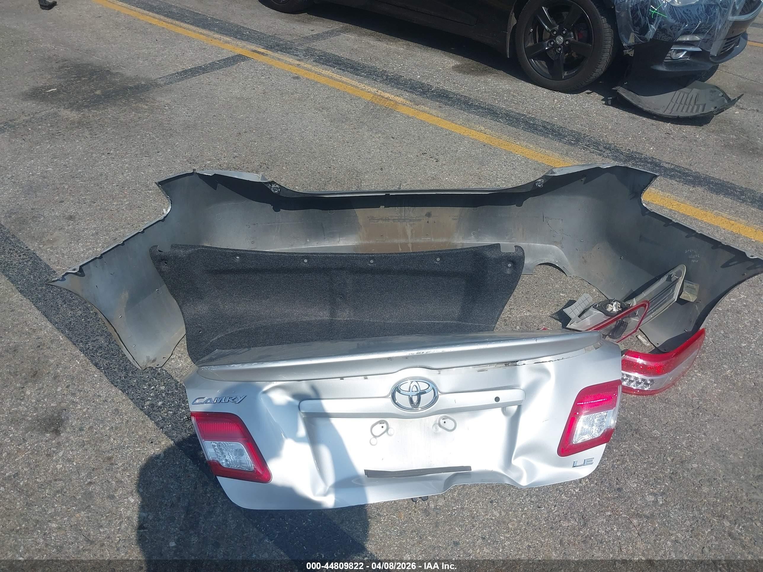 2011 Toyota Camry Le V6 Silver vin: 4T1BK3EK2BU116905