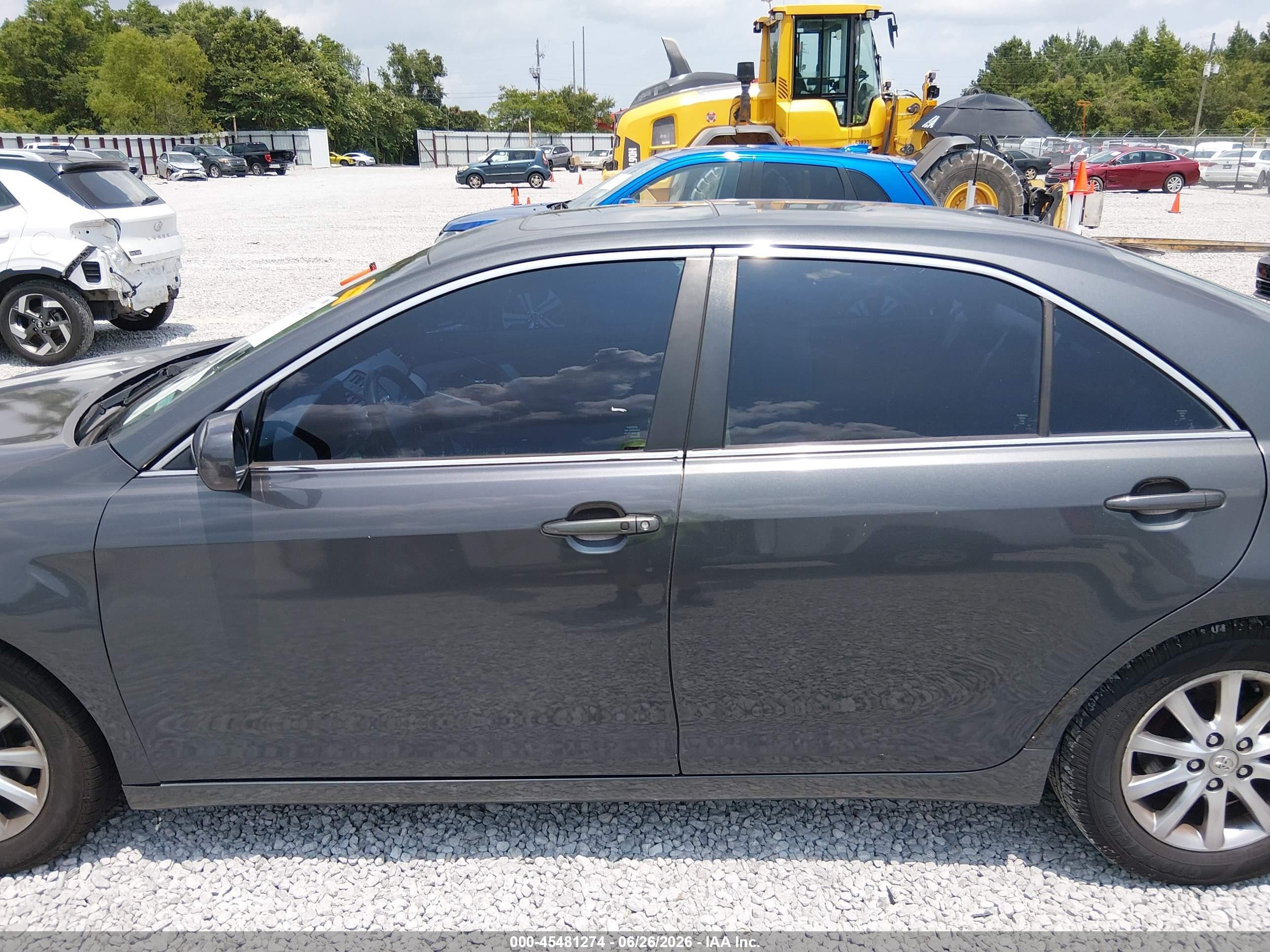 2011 Toyota Camry Xle V6 Gray vin: 4T1BK3EK2BU117312