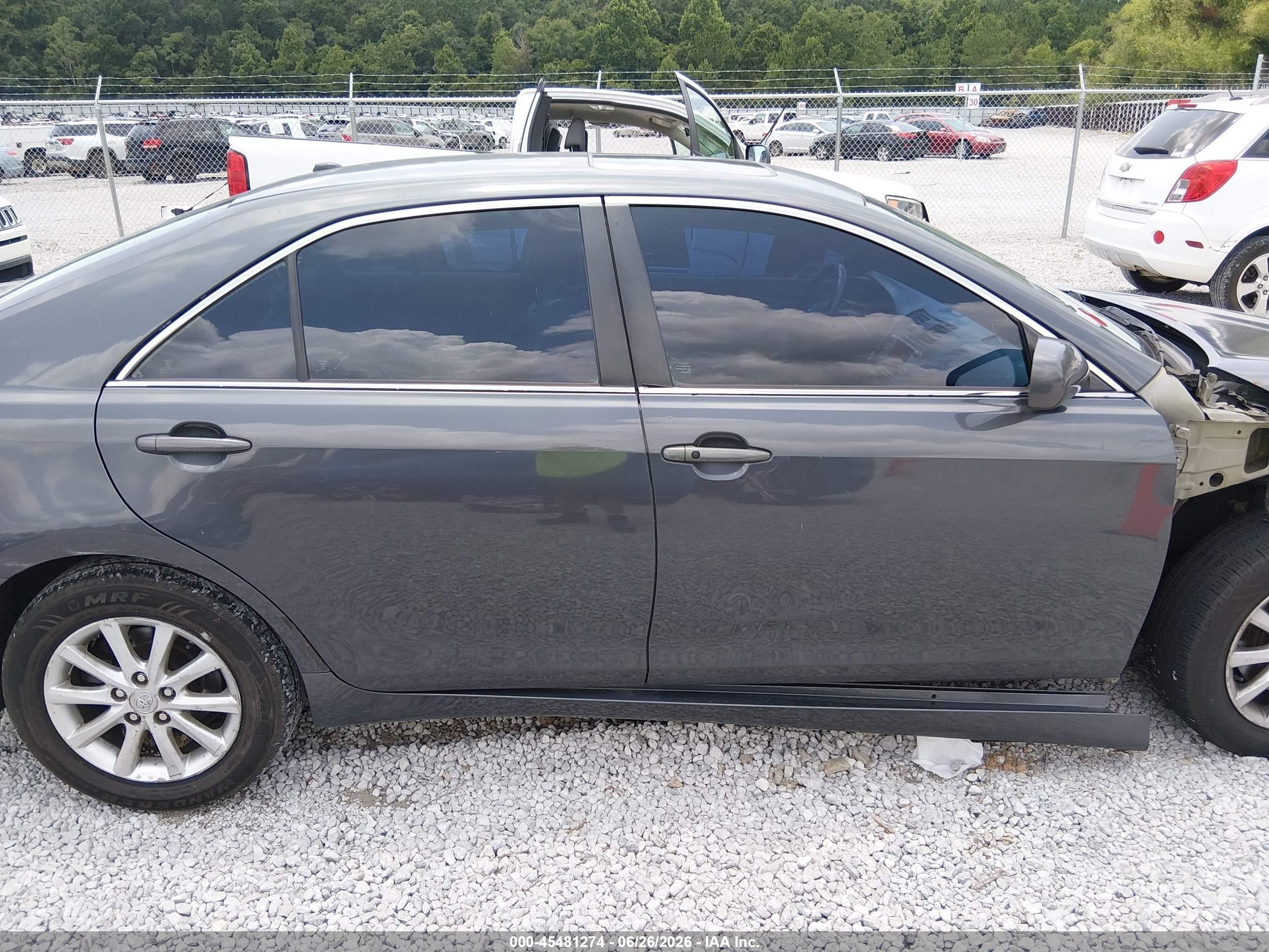 2011 Toyota Camry Xle V6 Gray vin: 4T1BK3EK2BU117312