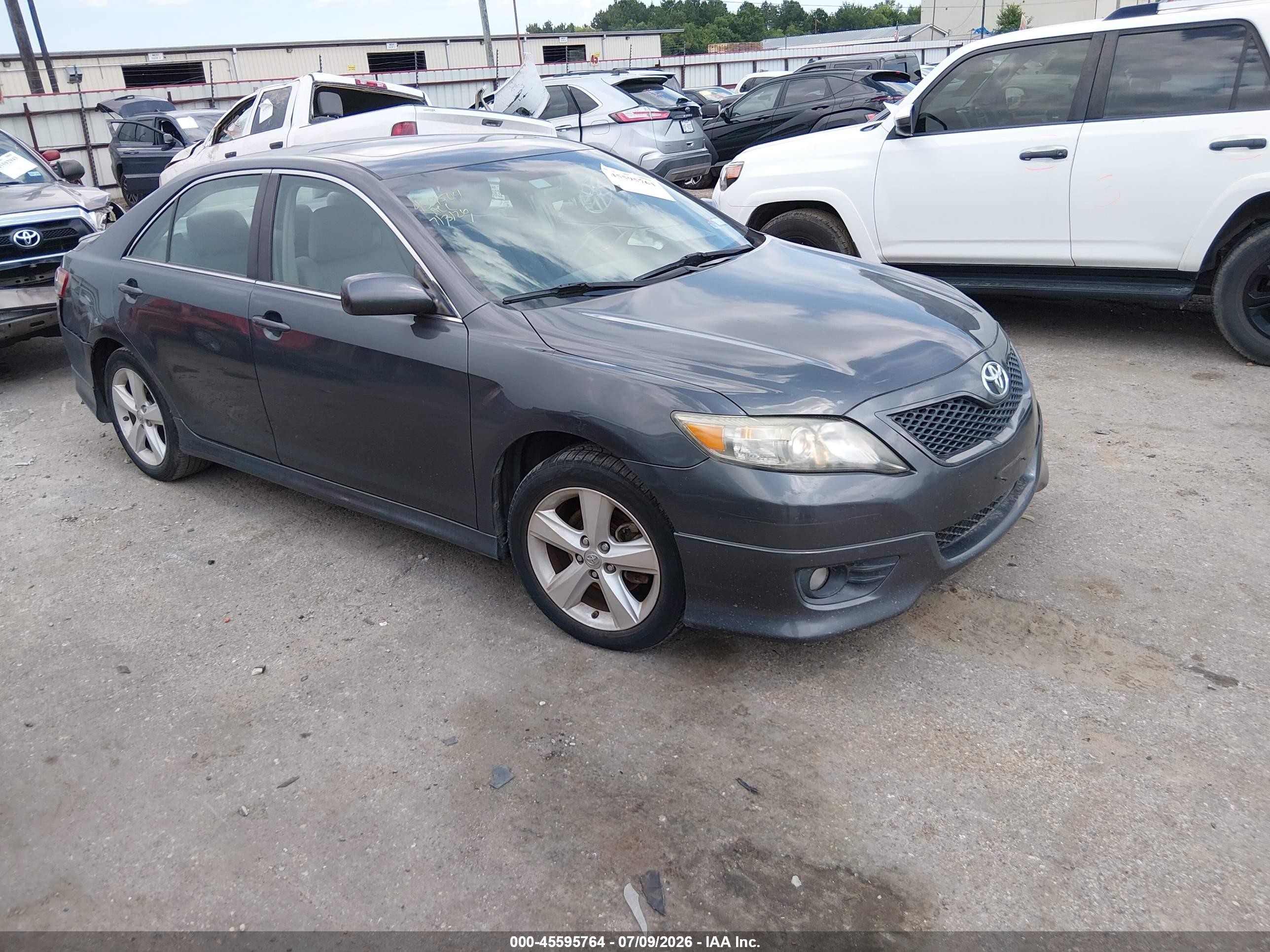2011 Toyota Camry Se V6 Gray vin: 4T1BK3EK2BU118475
