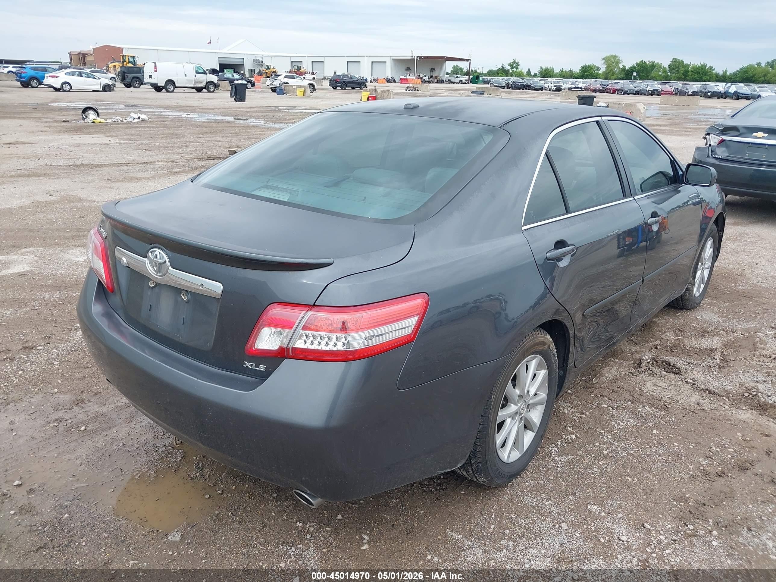 2011 Toyota Camry Xle V6 Серый vin: 4T1BK3EK2BU119500