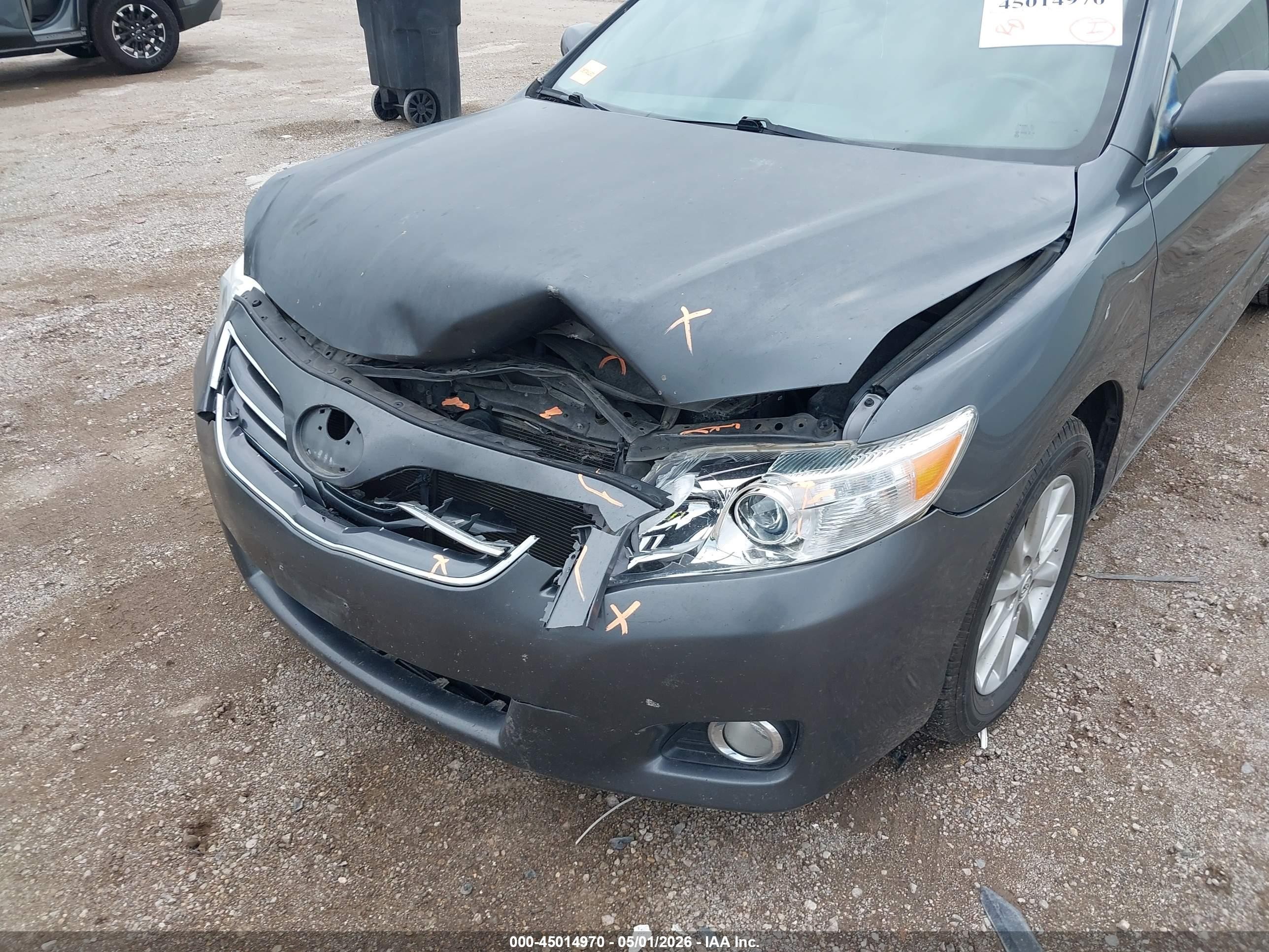 2011 Toyota Camry Xle V6 Серый vin: 4T1BK3EK2BU119500