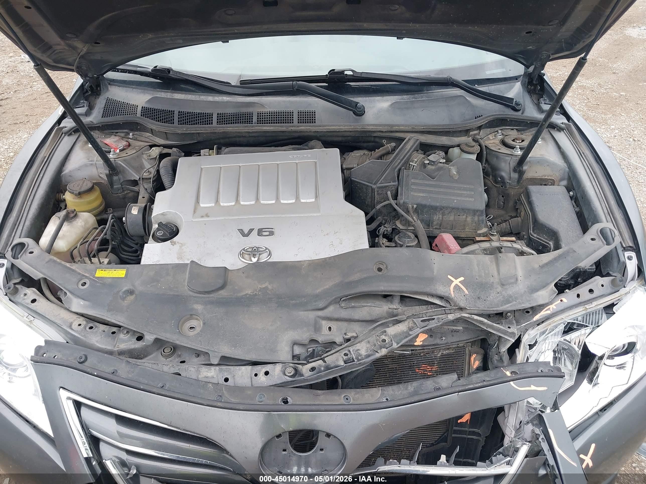2011 Toyota Camry Xle V6 Серый vin: 4T1BK3EK2BU119500