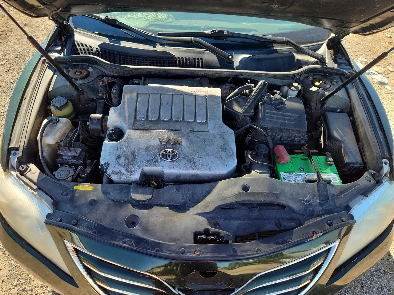 2011 Toyota Camry Xle V6 Green vin: 4T1BK3EK2BU613517