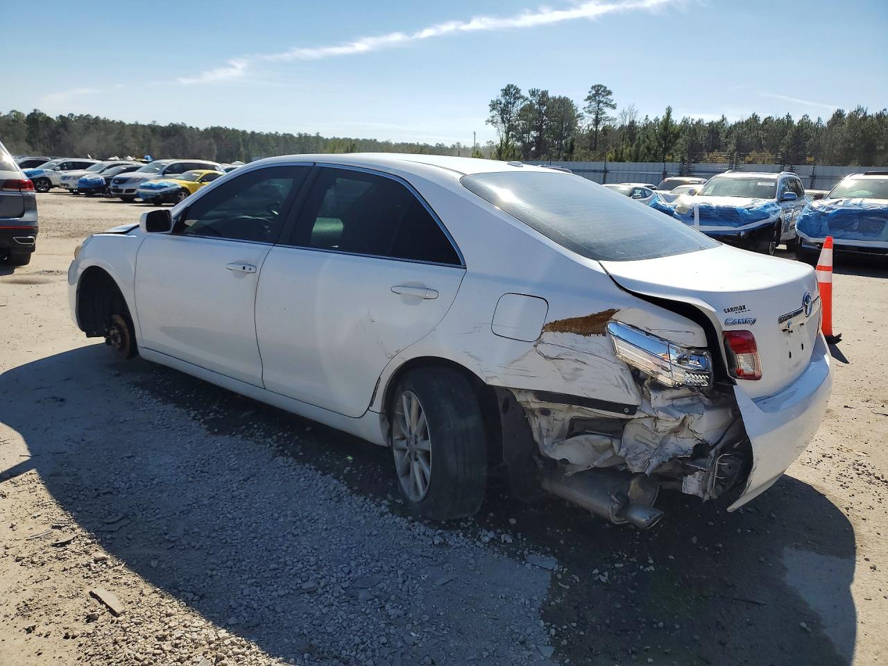 2011 Toyota Camry Xle V6 White vin: 4T1BK3EK2BU616627