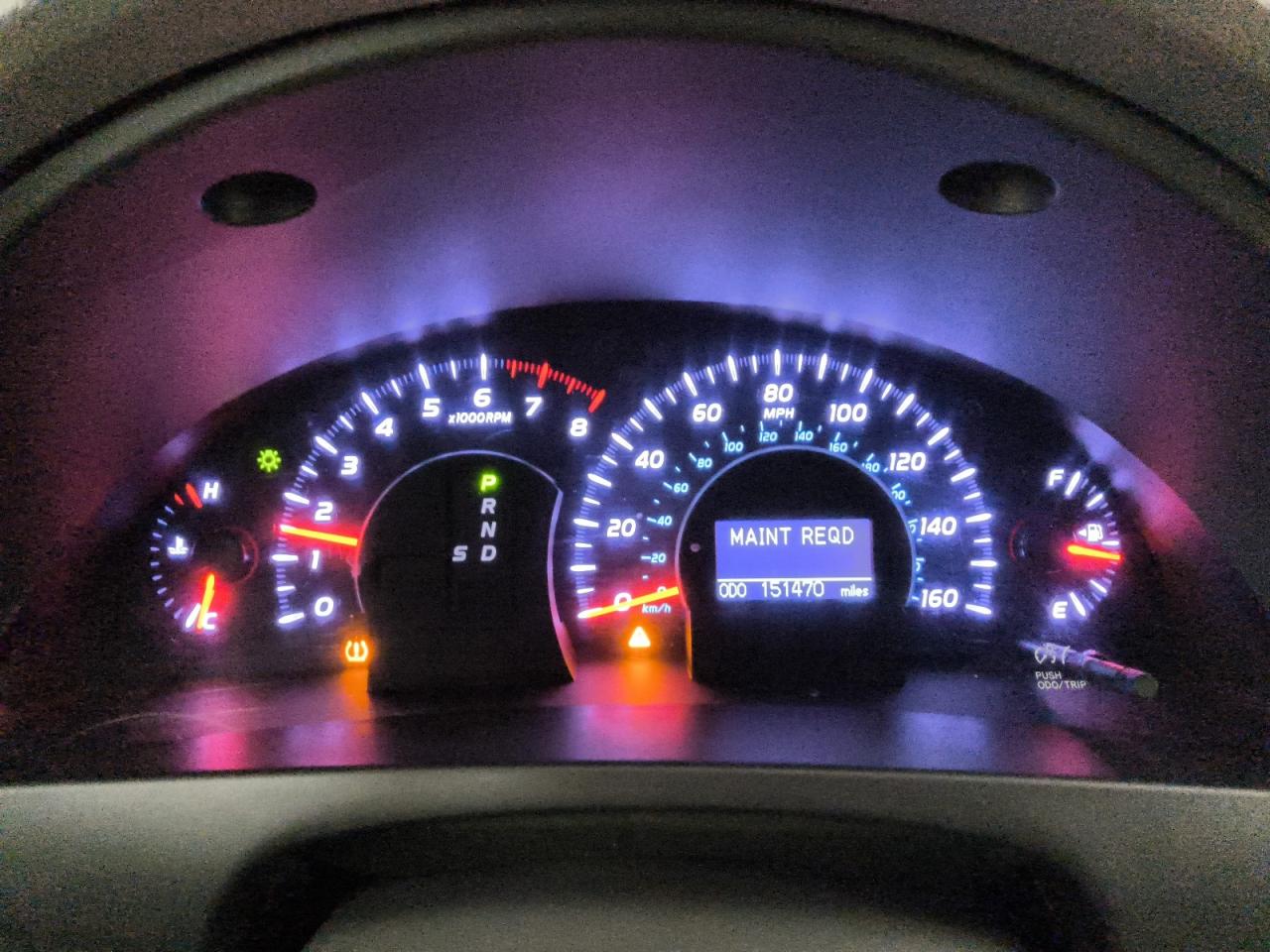 2011 Toyota Camry Xle V6 White vin: 4T1BK3EK2BU618880 Damage: Warning - Tire Pressure, On, Unacceptable